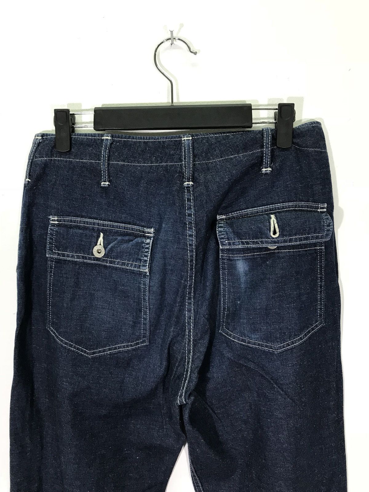 Japanese Brand × URBAN RESEARCH DOORS Urban Research Light Denim Baker Fatigue Pants Made In Japan Size US 32 / EU 48 - 3 Thumbnail