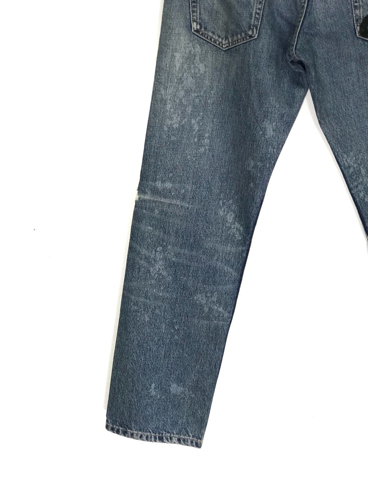 If Six Was Nine × Japanese Brand Sweats & Bloods RNA Inc Distressed Rips Faded Jeans Size US 32 / EU 48 - 9 Thumbnail