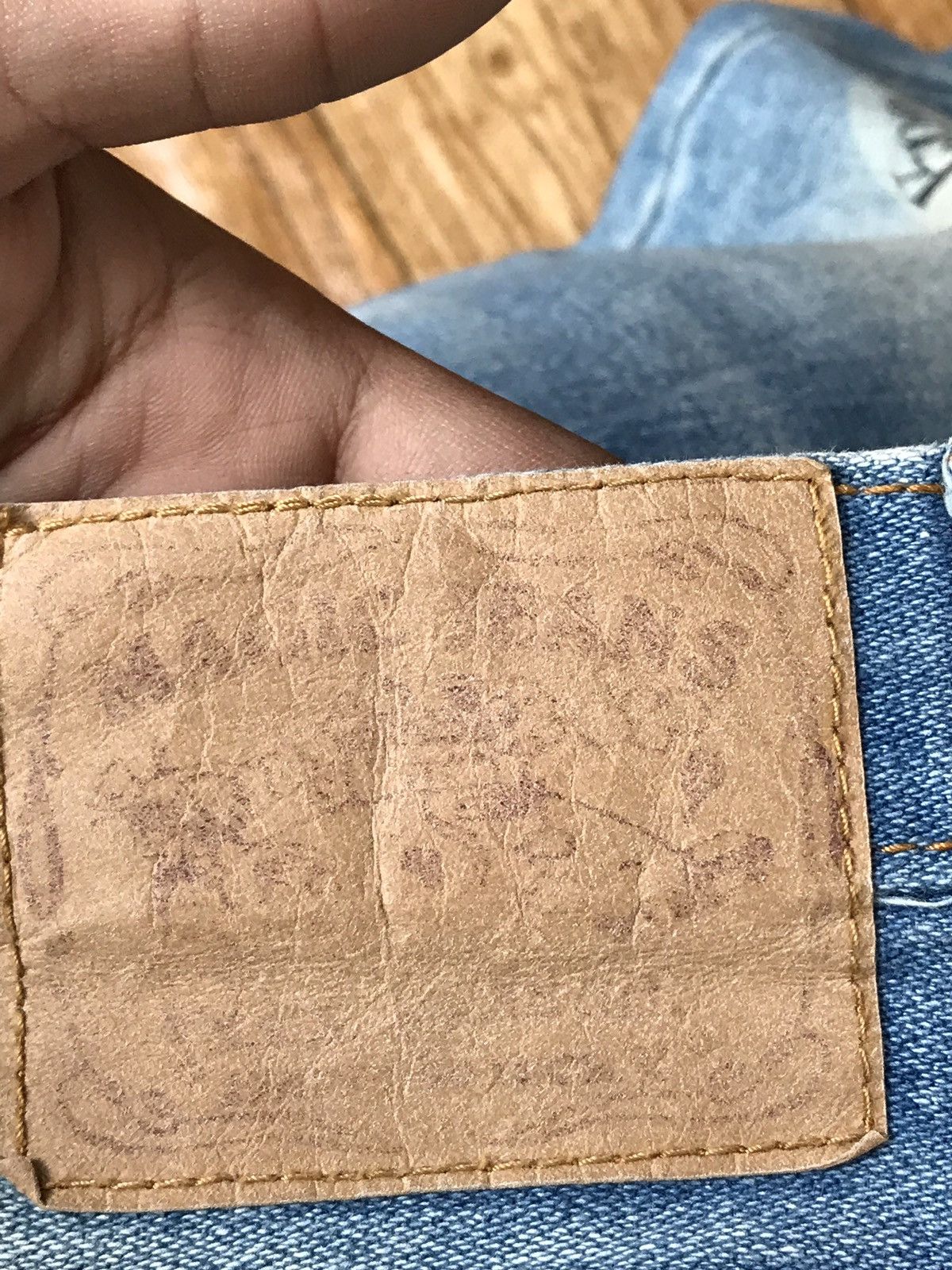 Japanese Brand Magic Jeans Distressed Jeans Size US 30 / EU 46 - 10 Thumbnail