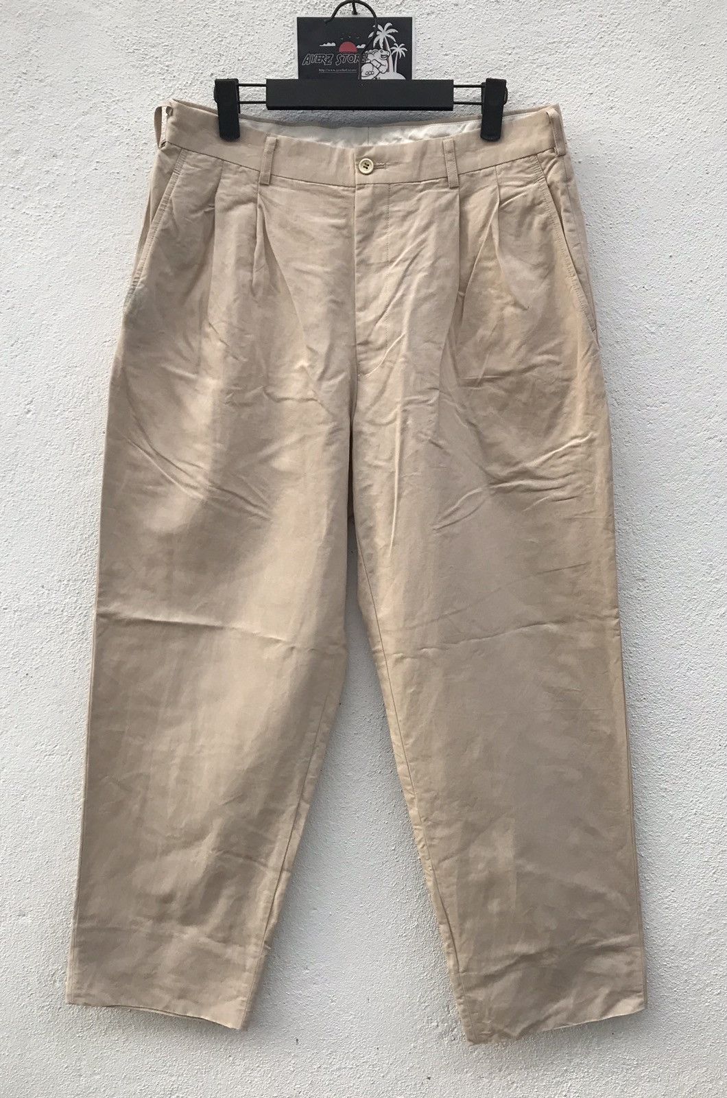 Comme des Garcons Homme Comme Des Garcons Homme Baggy Trousers Pants Made In Japan Size US 30 / EU 46 - 1 Thumbnail