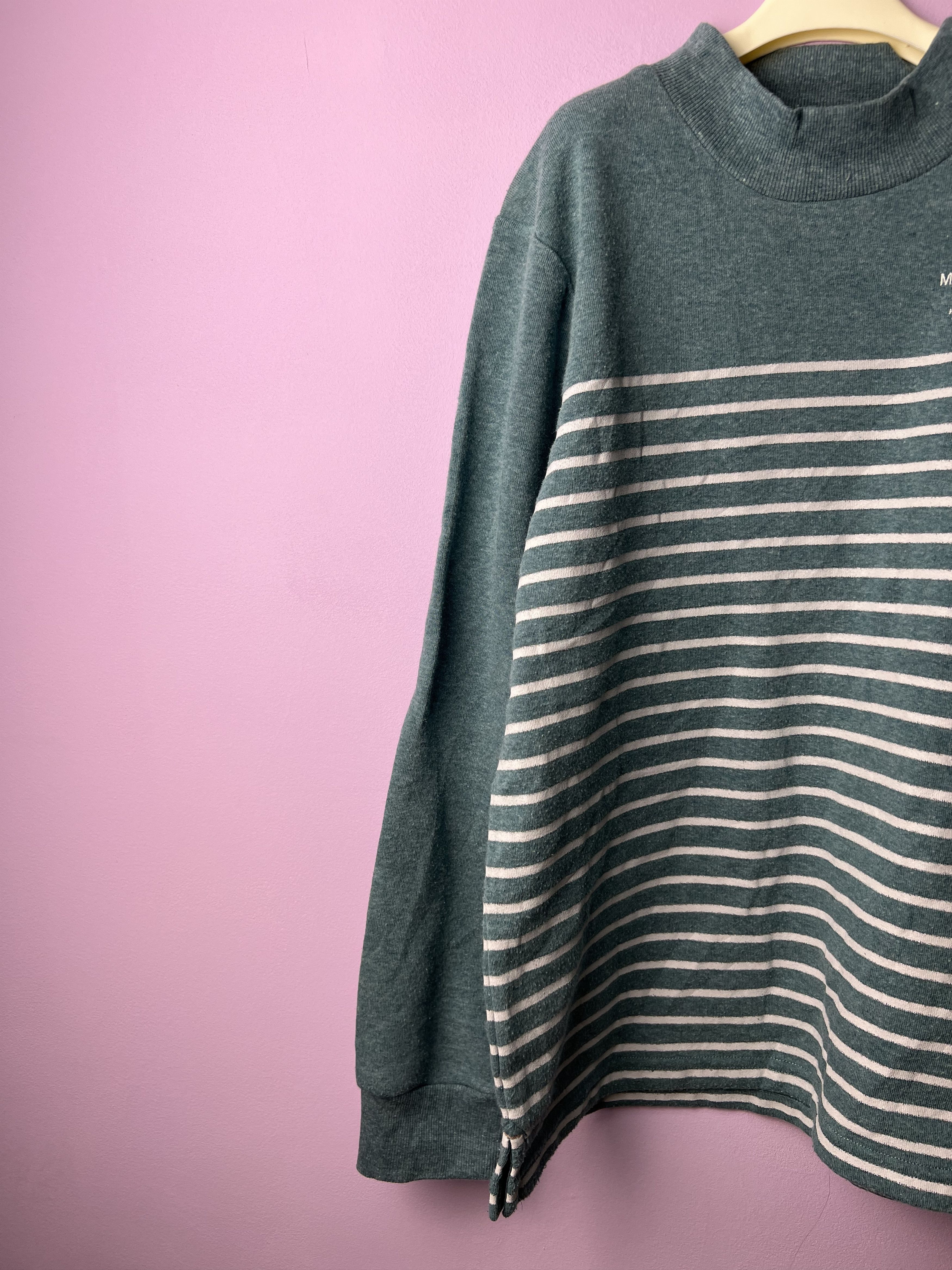 Michiko Koshino London 🔥Michiko London Jeans Stripe Sweatshirts Size US S / EU 44-46 / 1 - 2 Thumbnail