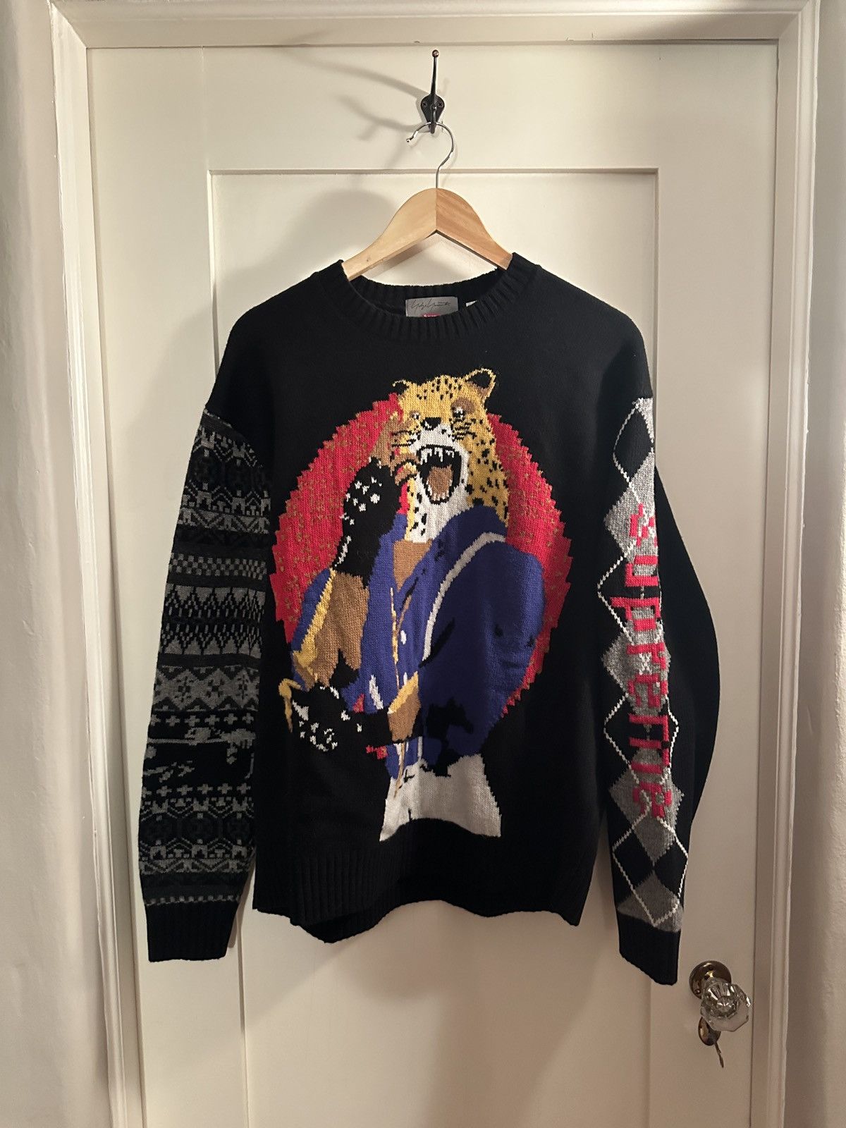 Supreme Yohji Yamamoto x Supreme x Tekken Sweater | Grailed