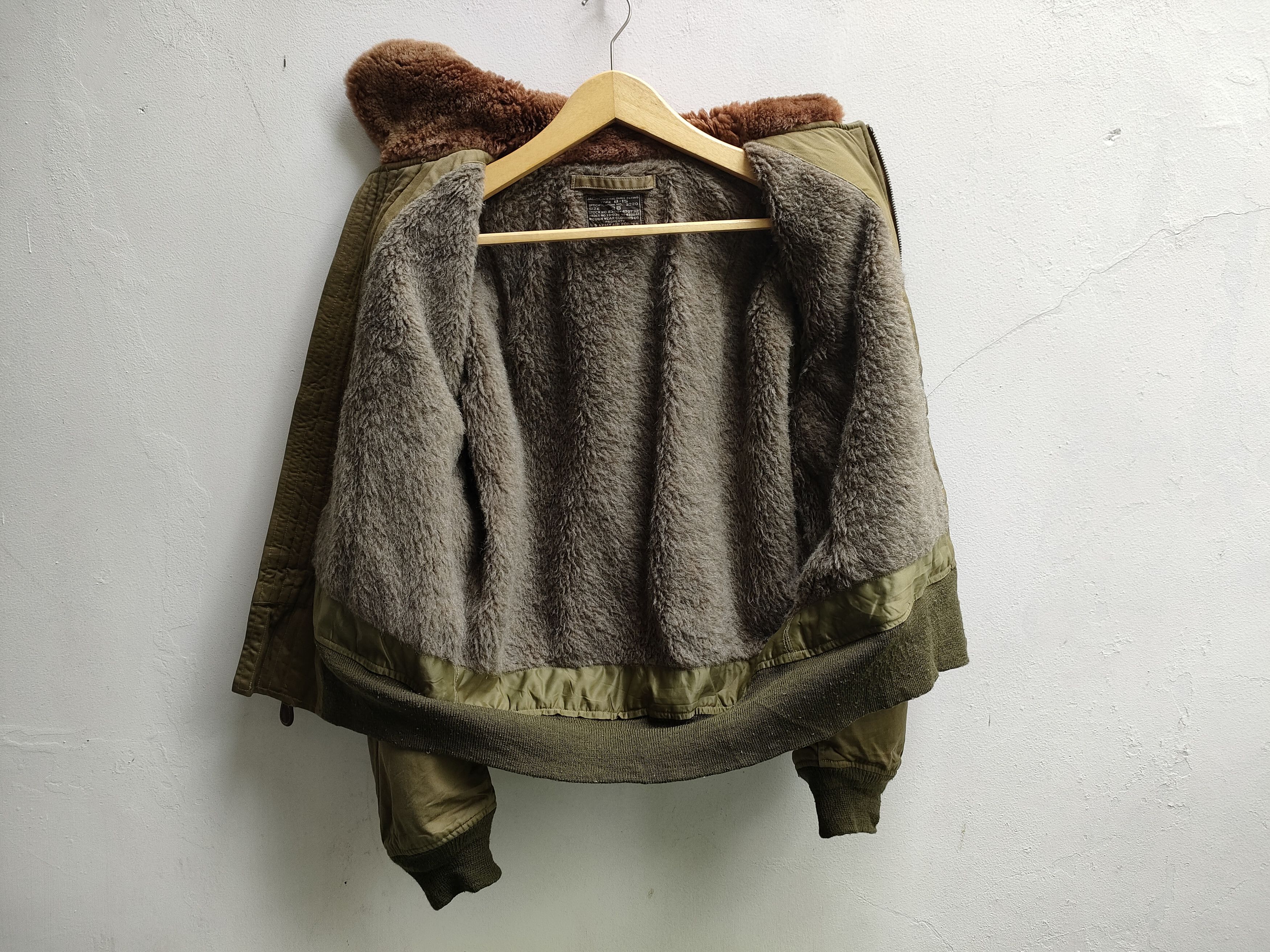 Buzz Rickson's Fit S to M, Buzzrickson's B-15 Rough Wear Clothing Jacket Size US M / EU 48-50 / 2 - 13 Thumbnail