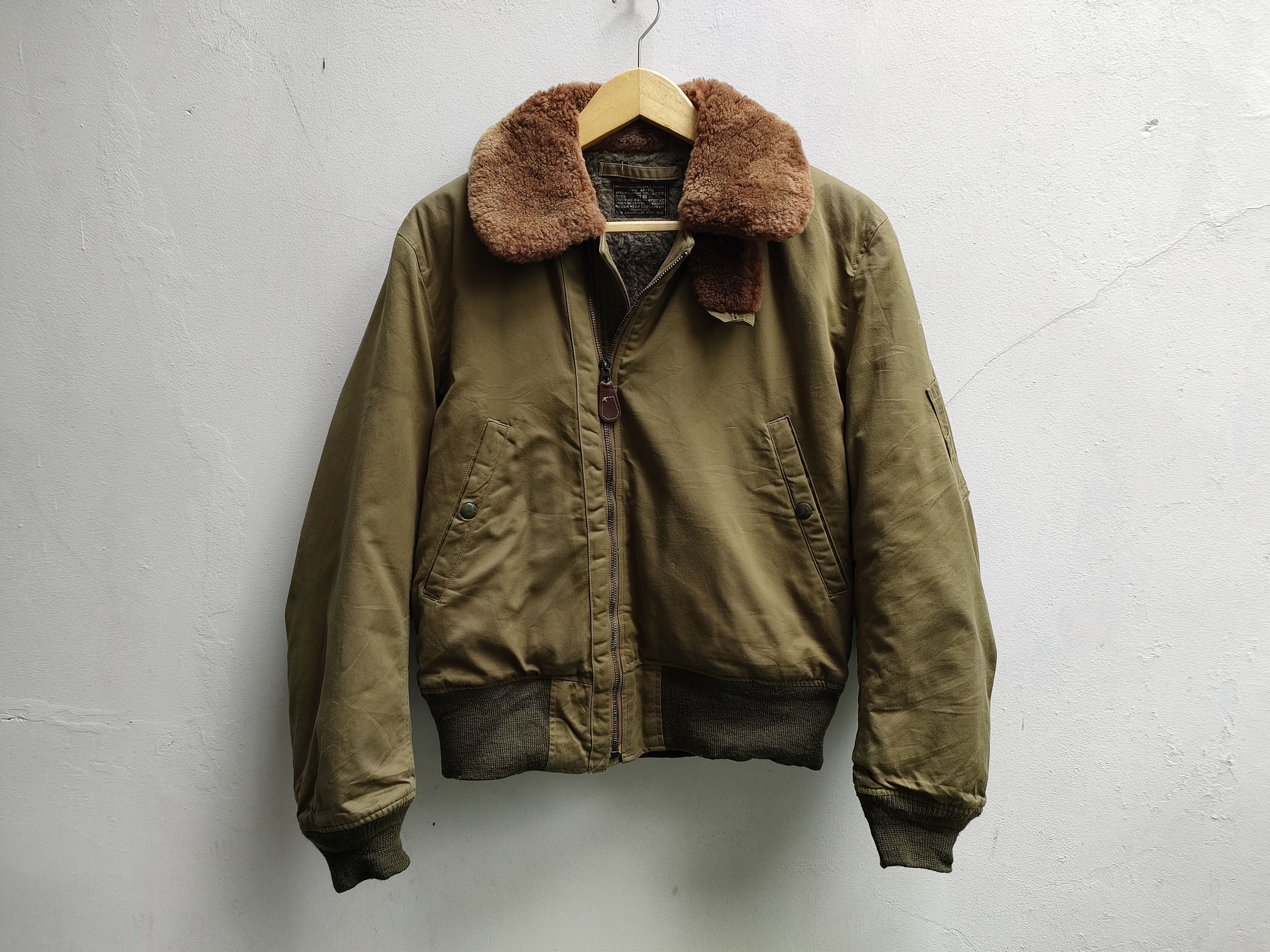 Buzz Rickson's Fit S to M, Buzzrickson's B-15 Rough Wear Clothing Jacket Size US M / EU 48-50 / 2 - 1 Thumbnail