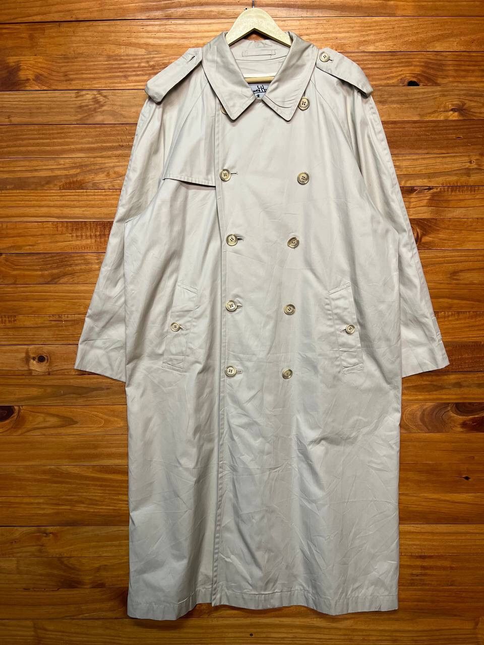 MARGARET HOWELL TRENCH OVERCOAT MADE IN ENGLAND