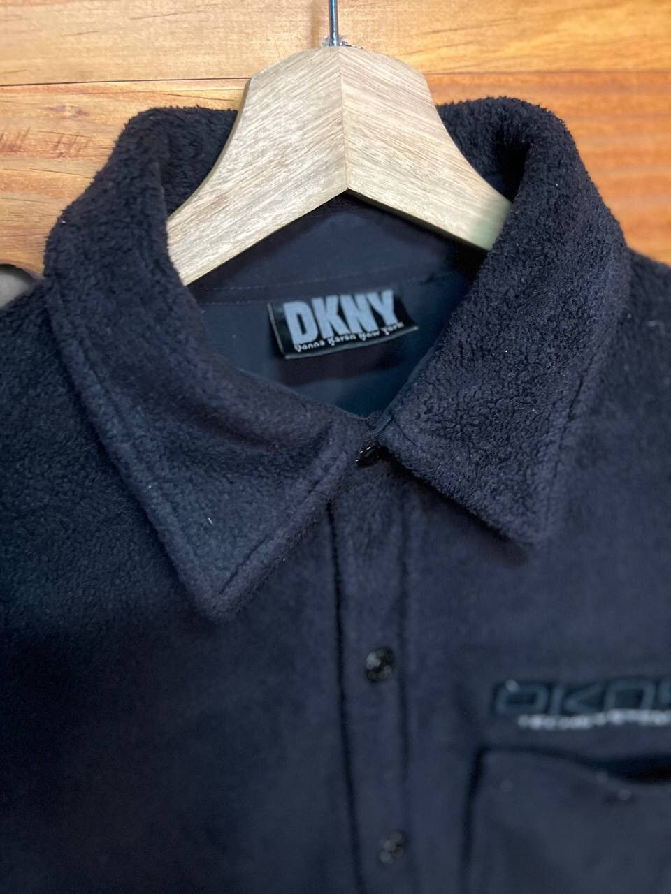 DKNY DKNY BUTTON UP FLEECE SHIRT Size US M / EU 48-50 / 2 - 5 Thumbnail