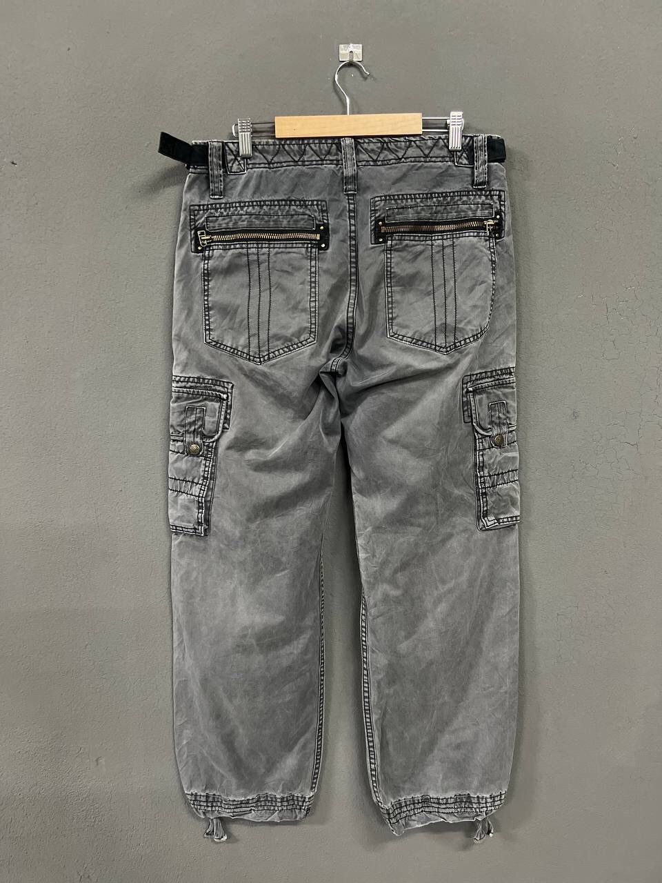 Japanese Brand VINTAGE TWEENTY WORKS CARGO PANTS 6 POCKET Size US 36 / EU 52 - 8 Thumbnail
