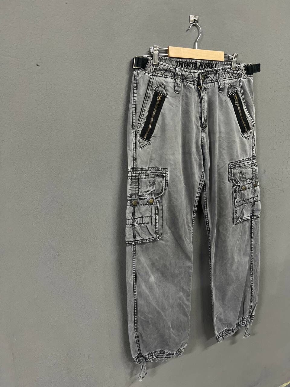 Japanese Brand VINTAGE TWEENTY WORKS CARGO PANTS 6 POCKET Size US 36 / EU 52 - 2 Thumbnail