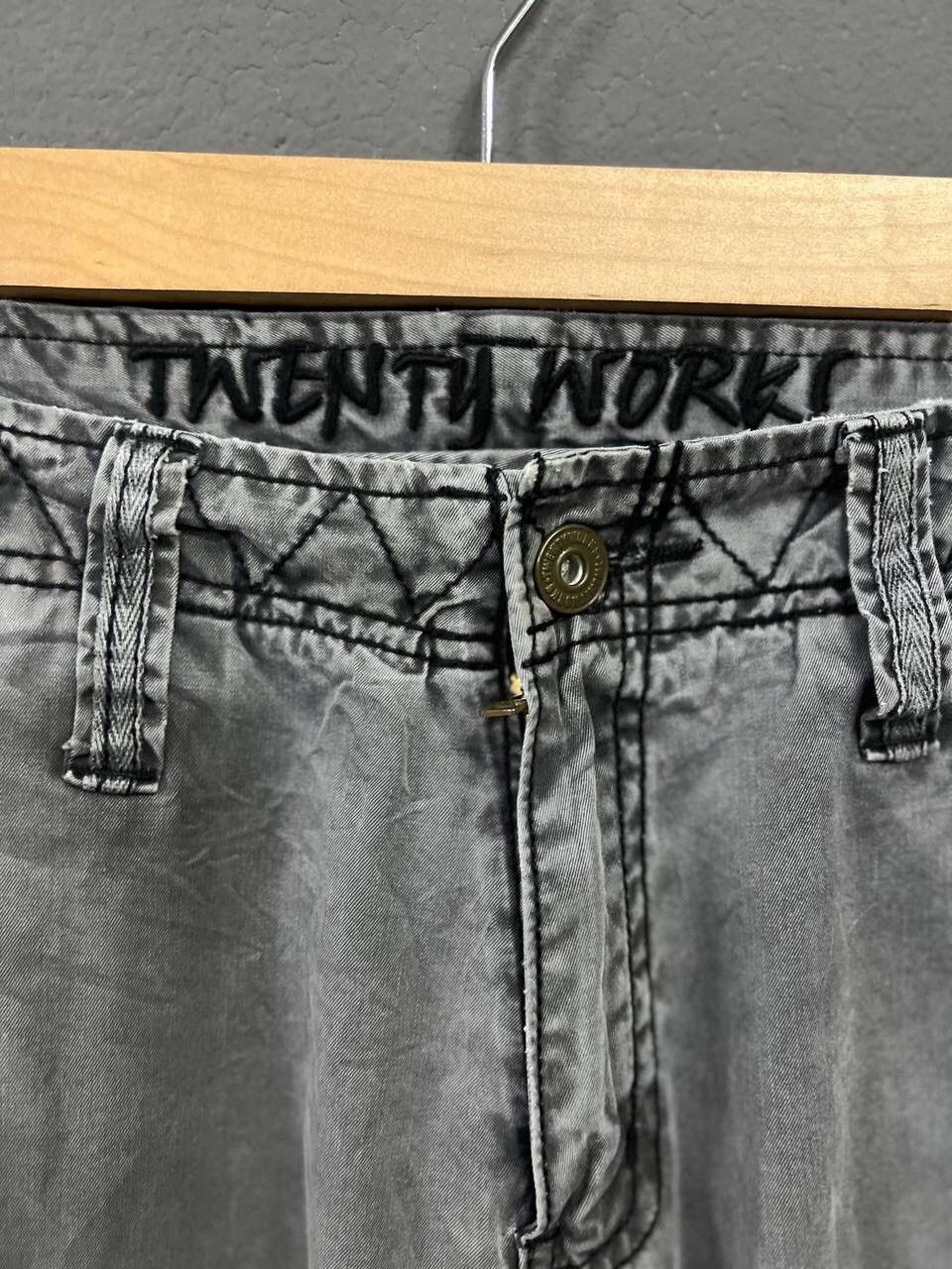 Japanese Brand VINTAGE TWEENTY WORKS CARGO PANTS 6 POCKET Size US 36 / EU 52 - 7 Thumbnail