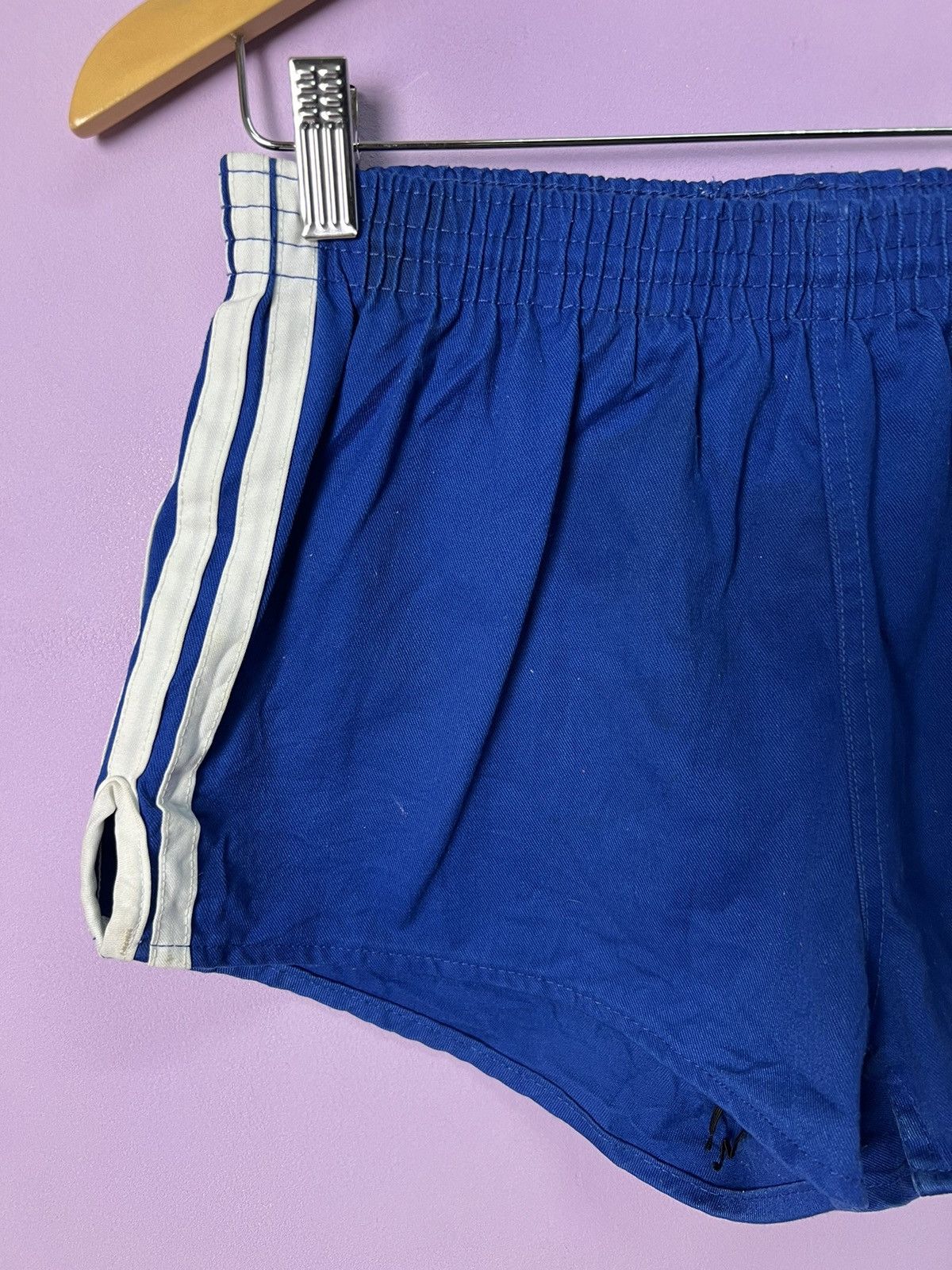 Adidas 🔥Vintage 80s Adidas Trefoil Short Pants Size US 27 - 5 Thumbnail