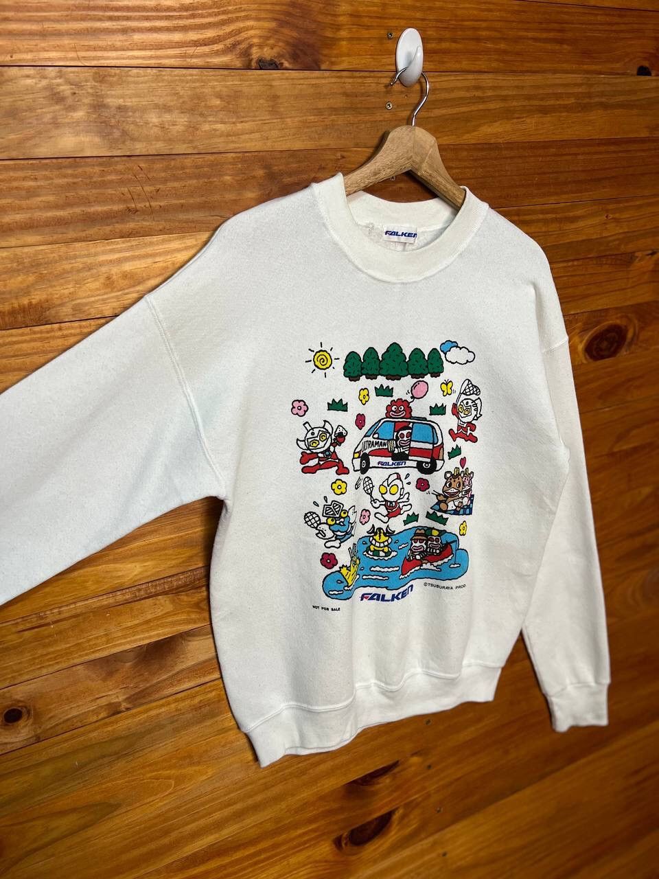 Cartoon Network VINTAGE FALKEN X ULTRAMAN SWEATSHIRT Size US M / EU 48-50 / 2 - 9 Thumbnail