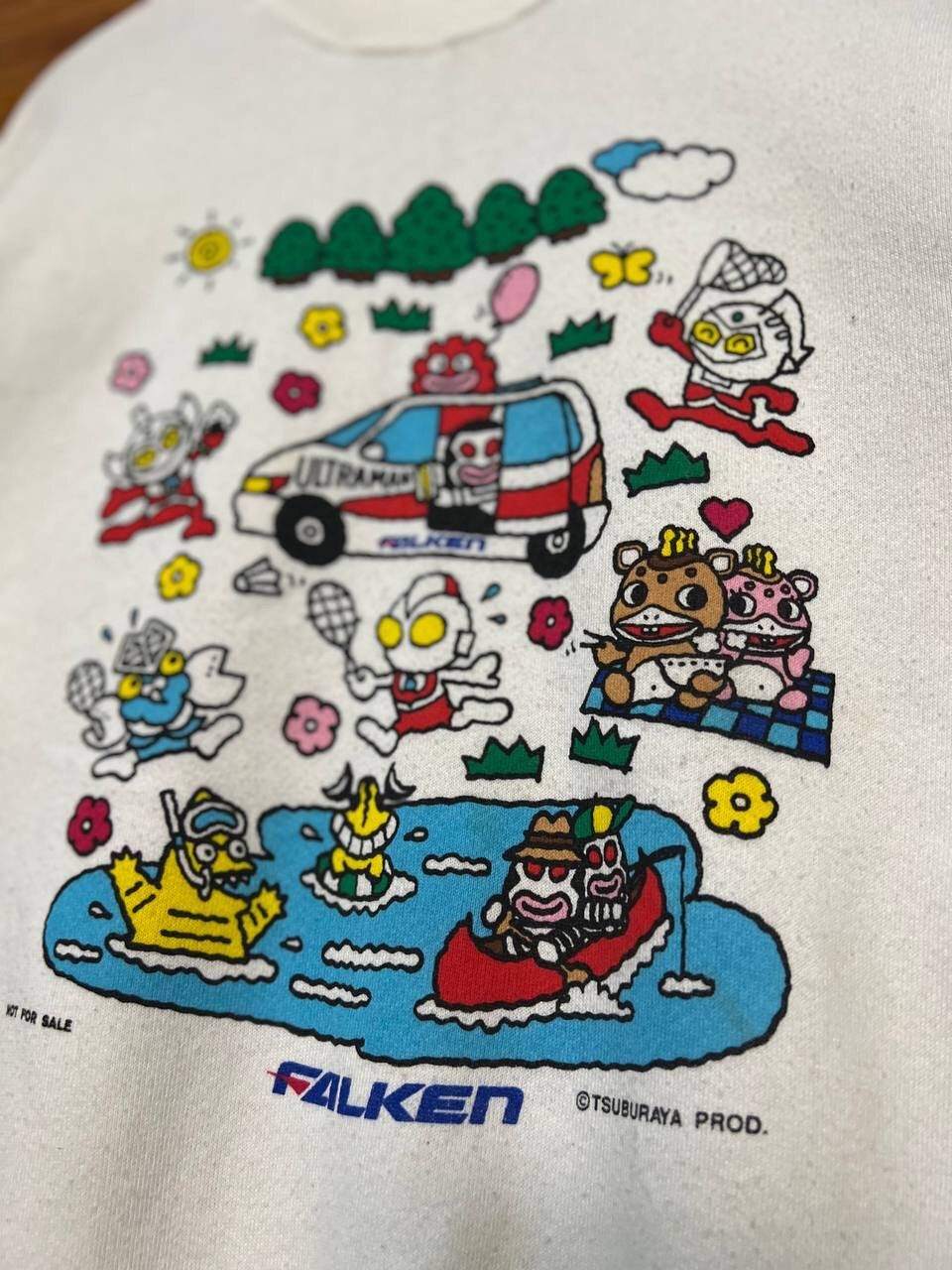 Cartoon Network VINTAGE FALKEN X ULTRAMAN SWEATSHIRT Size US M / EU 48-50 / 2 - 6 Thumbnail