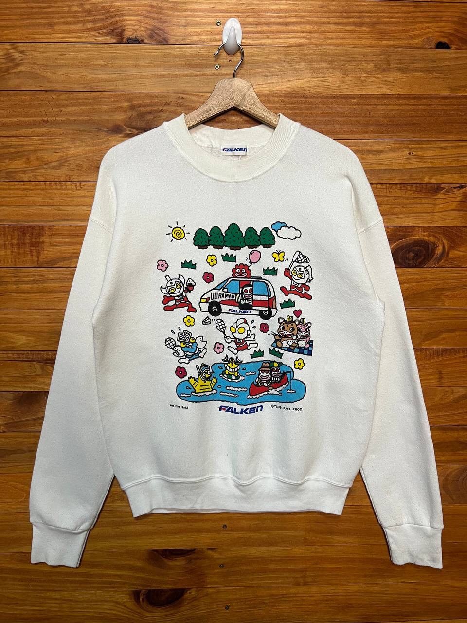 Cartoon Network VINTAGE FALKEN X ULTRAMAN SWEATSHIRT Size US M / EU 48-50 / 2 - 1 Thumbnail