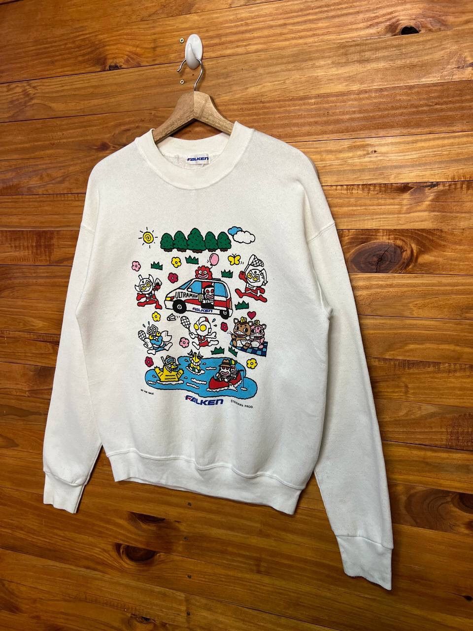 Cartoon Network VINTAGE FALKEN X ULTRAMAN SWEATSHIRT Size US M / EU 48-50 / 2 - 3 Thumbnail