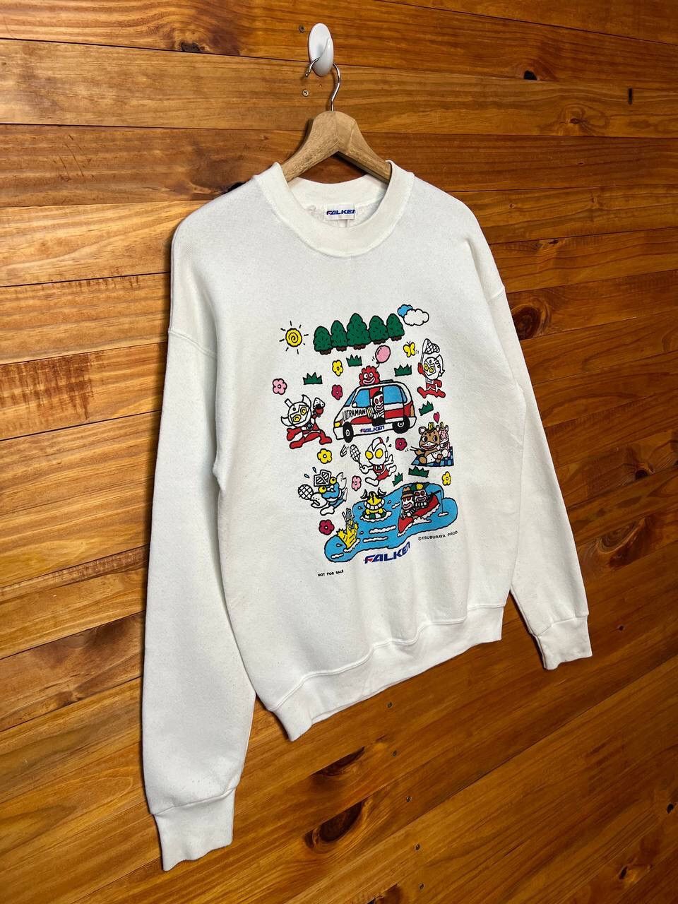 Cartoon Network VINTAGE FALKEN X ULTRAMAN SWEATSHIRT Size US M / EU 48-50 / 2 - 2 Thumbnail