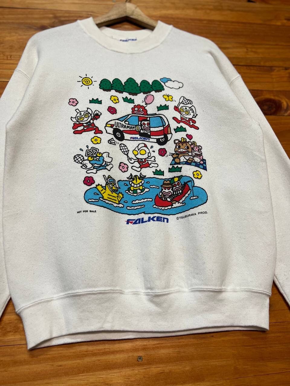 Cartoon Network VINTAGE FALKEN X ULTRAMAN SWEATSHIRT Size US M / EU 48-50 / 2 - 4 Thumbnail