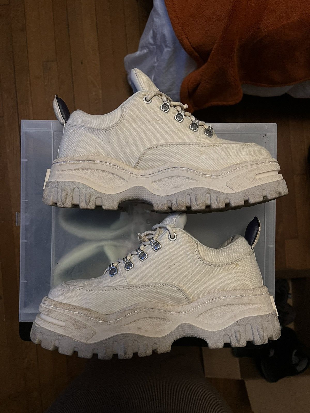 Eytys Eytys Angel Canvas ‘Ecru’ Size US 8.5 / IT 38.5 - 3 Thumbnail