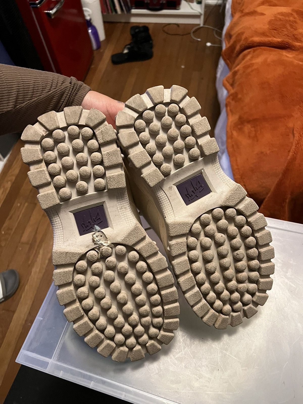 Eytys Eytys Angel Canvas ‘Ecru’ Size US 8.5 / IT 38.5 - 6 Thumbnail