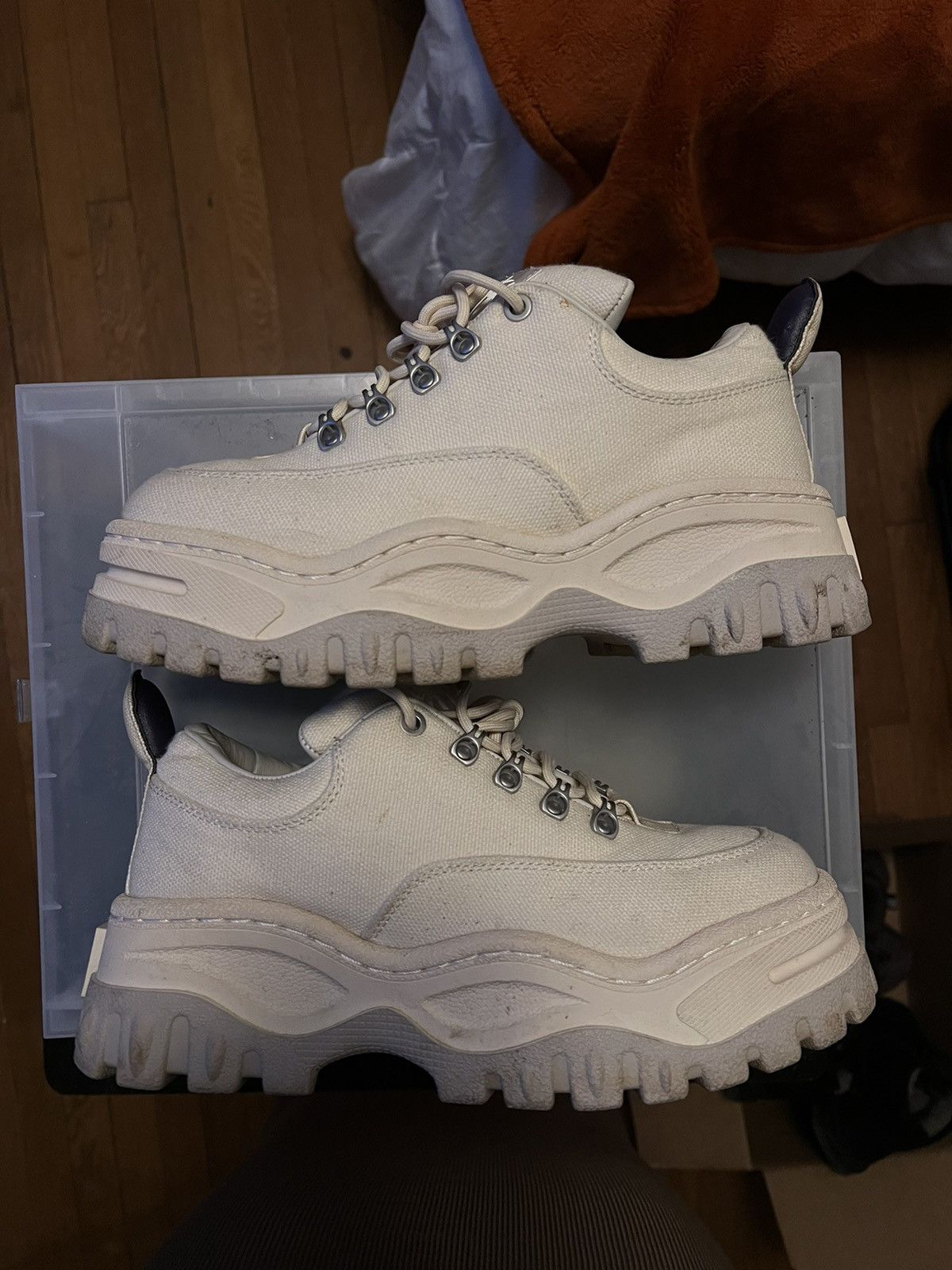 Eytys Eytys Angel Canvas ‘Ecru’ Size US 8.5 / IT 38.5 - 4 Thumbnail