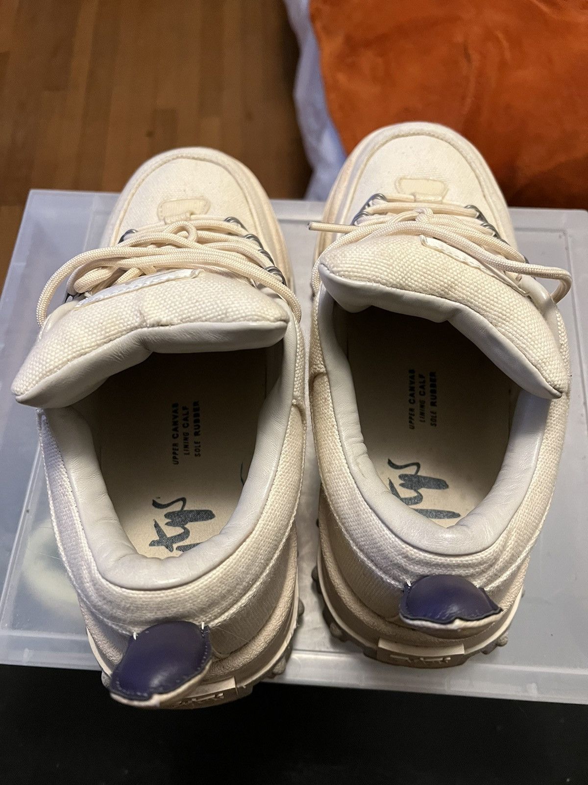Eytys Eytys Angel Canvas ‘Ecru’ Size US 8.5 / IT 38.5 - 7 Thumbnail