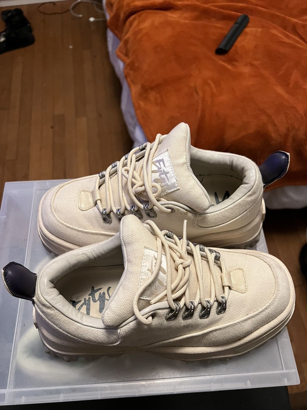 Eytys Eytys Angel Canvas ‘Ecru’ Size US 8.5 / IT 38.5 - 8 Thumbnail