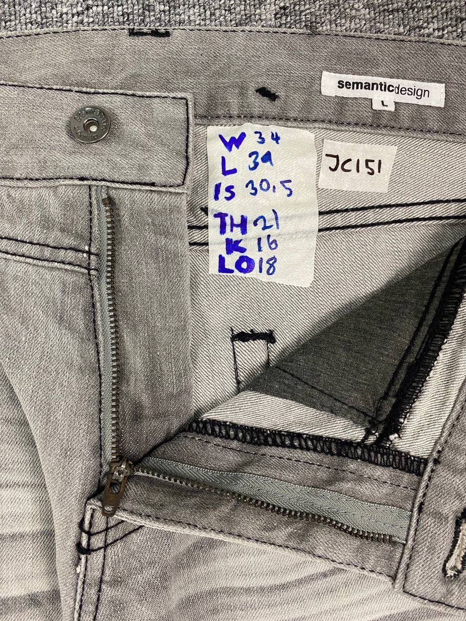 If Six Was Nine × Japanese Brand × Le Grande Bleu (L.G.B.) Vintage Semantic Design Flared Jeans Bootcut Denim Size US 34 / EU 50 - 10 Thumbnail