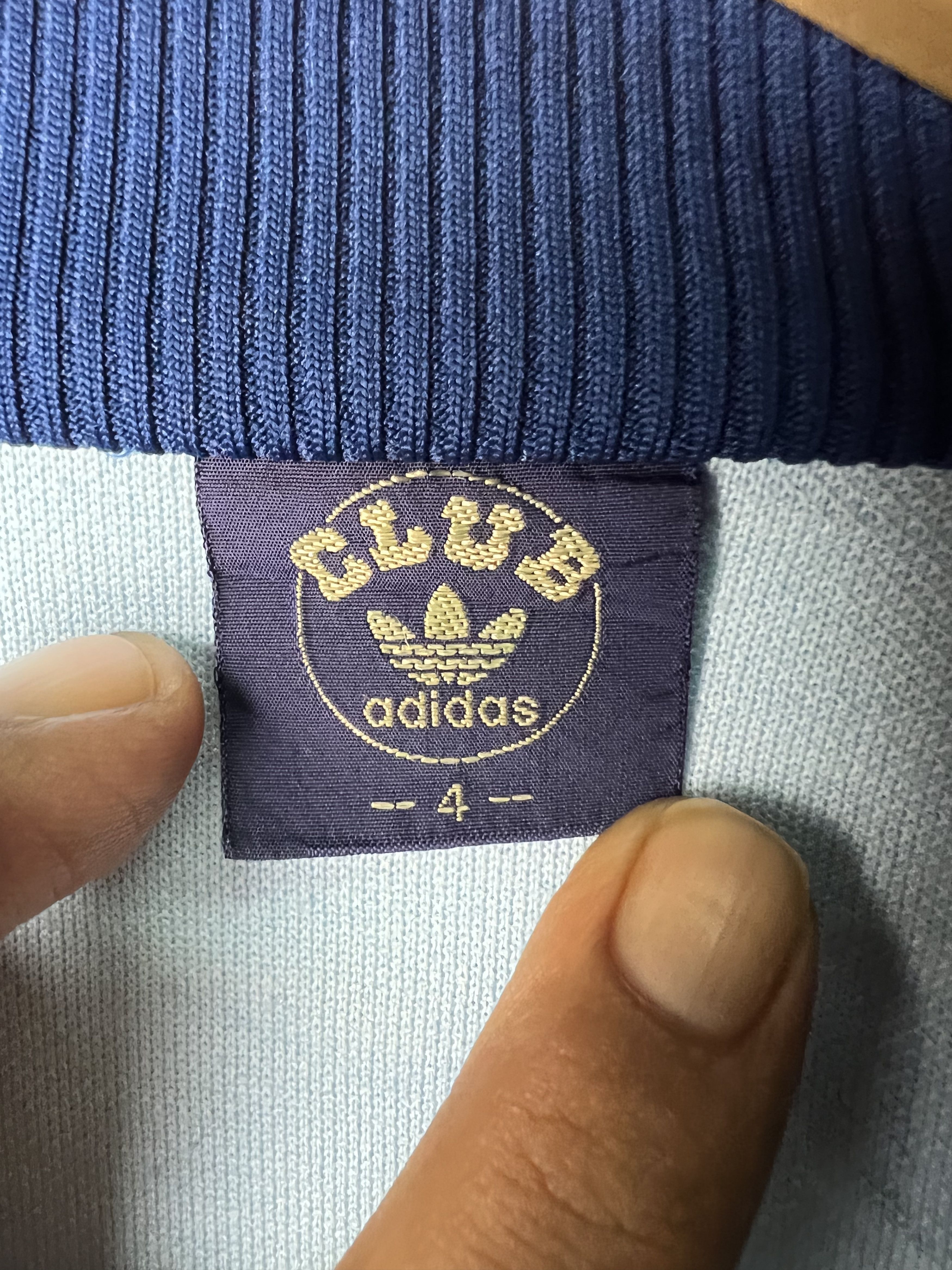 Adidas 🔥Vintage Two Tone Adidas Club Zipper Jackets Size US S / EU 44-46 / 1 - 17 Thumbnail