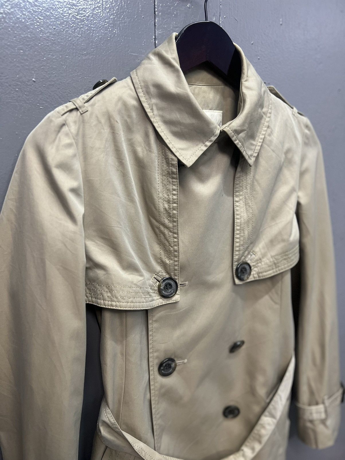Aquascutum ARCHIVE AQUASCUTUM TRENCH COAT DOUBLE BREAST Size XS / US 0-2 / IT 36-38 - 4 Thumbnail