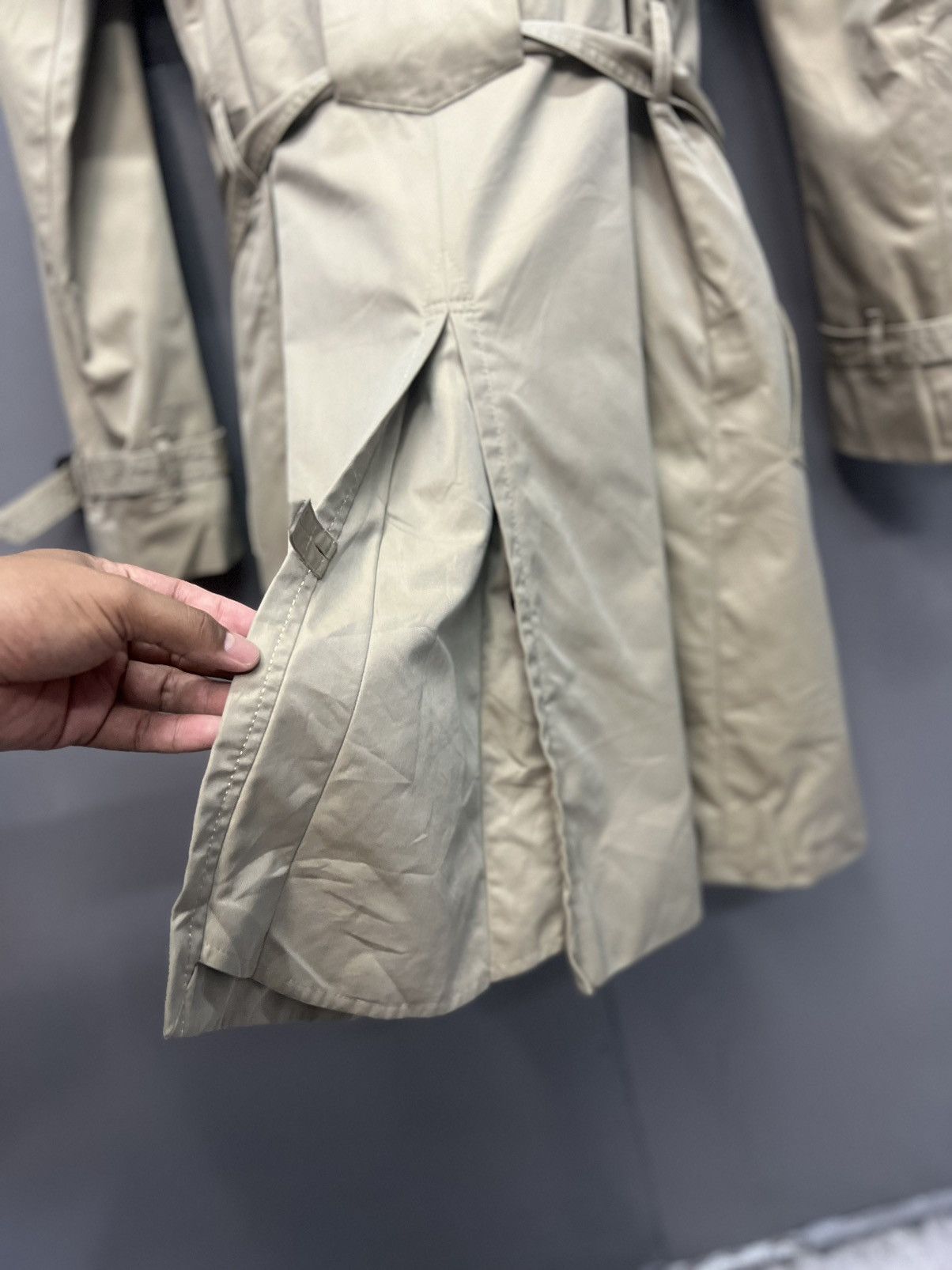 Aquascutum ARCHIVE AQUASCUTUM TRENCH COAT DOUBLE BREAST Size XS / US 0-2 / IT 36-38 - 12 Thumbnail