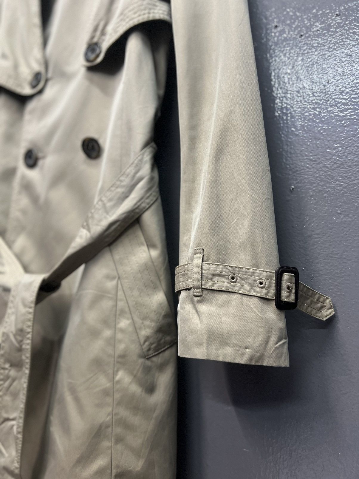 Aquascutum ARCHIVE AQUASCUTUM TRENCH COAT DOUBLE BREAST Size XS / US 0-2 / IT 36-38 - 7 Thumbnail