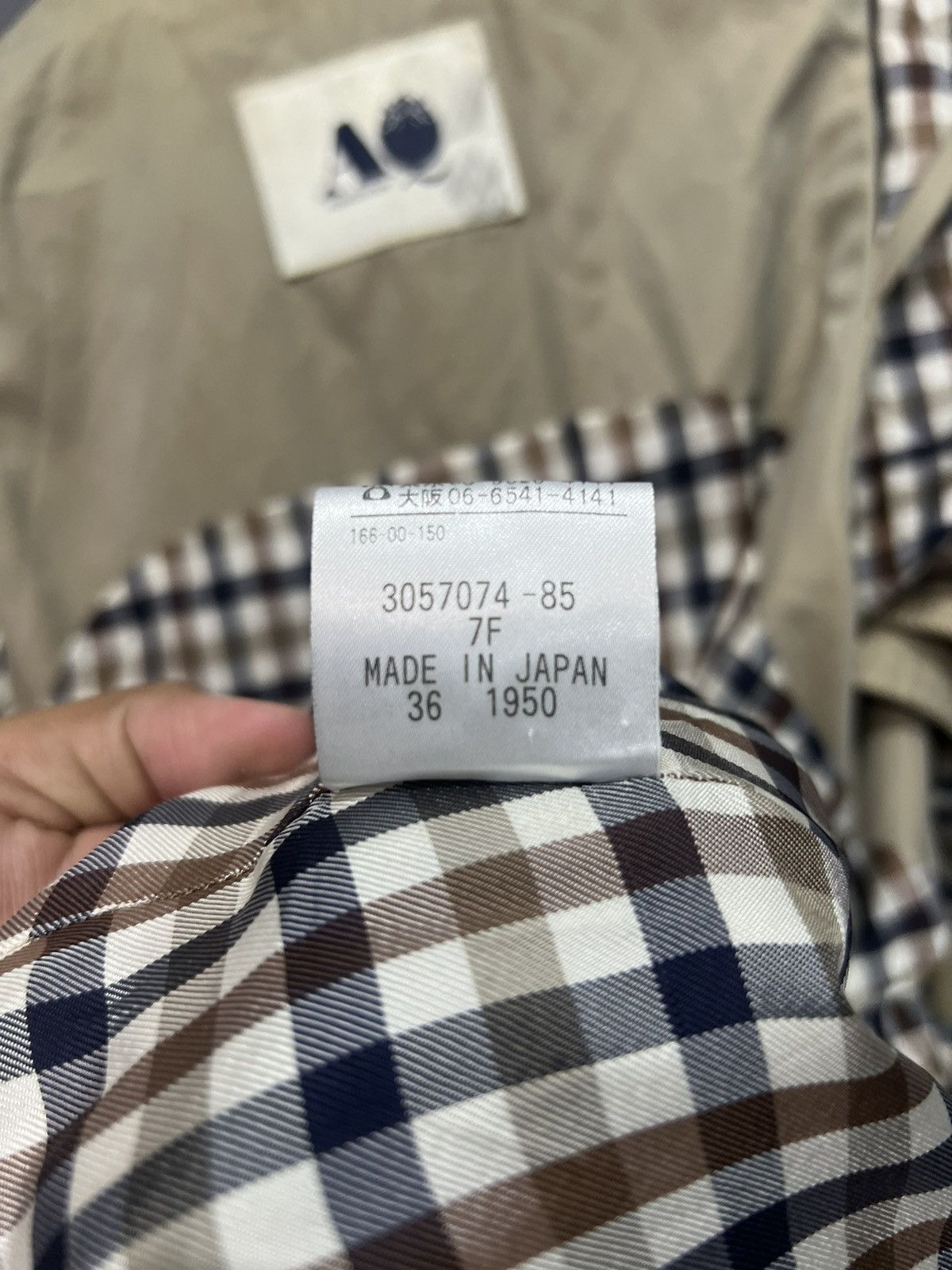 Aquascutum ARCHIVE AQUASCUTUM TRENCH COAT DOUBLE BREAST Size XS / US 0-2 / IT 36-38 - 19 Thumbnail