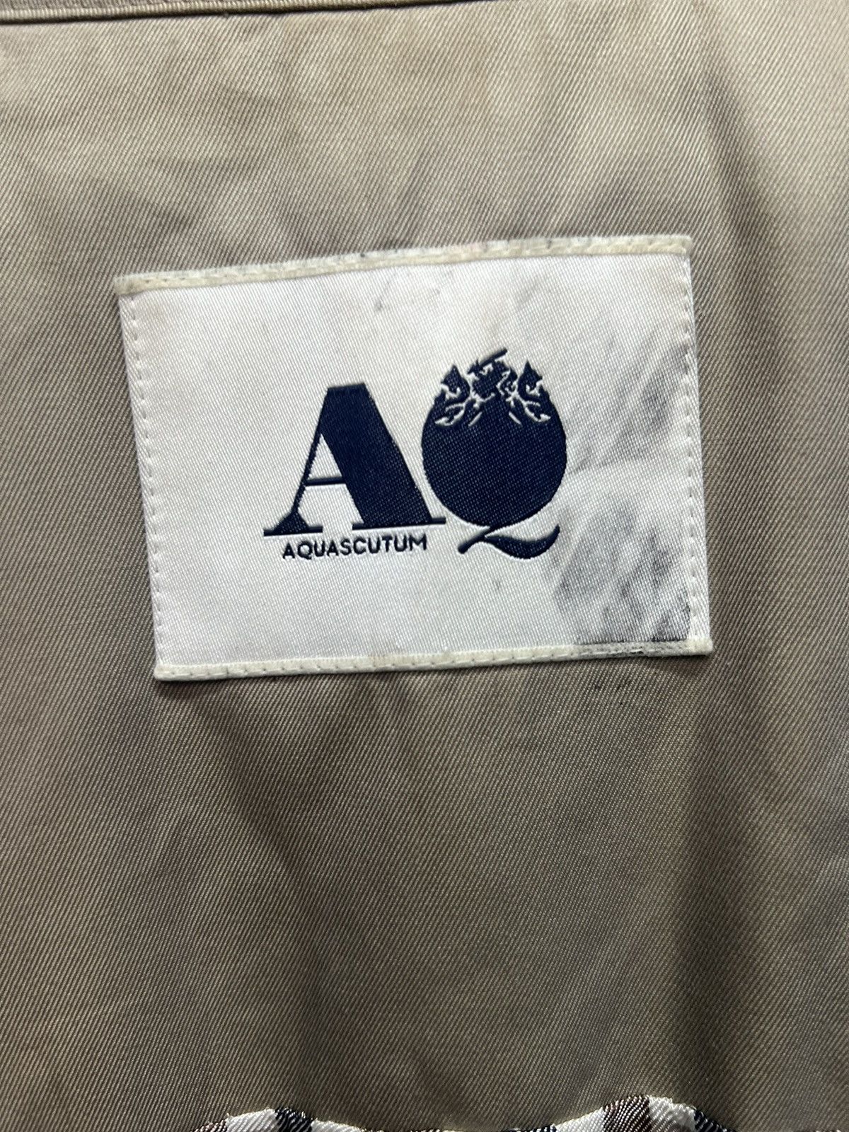 Aquascutum ARCHIVE AQUASCUTUM TRENCH COAT DOUBLE BREAST Size XS / US 0-2 / IT 36-38 - 17 Thumbnail