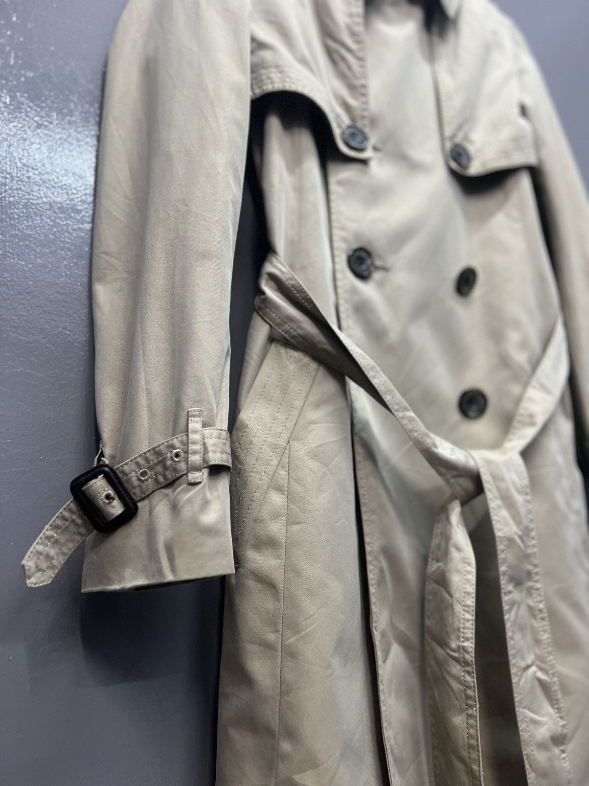 Aquascutum ARCHIVE AQUASCUTUM TRENCH COAT DOUBLE BREAST Size XS / US 0-2 / IT 36-38 - 5 Thumbnail