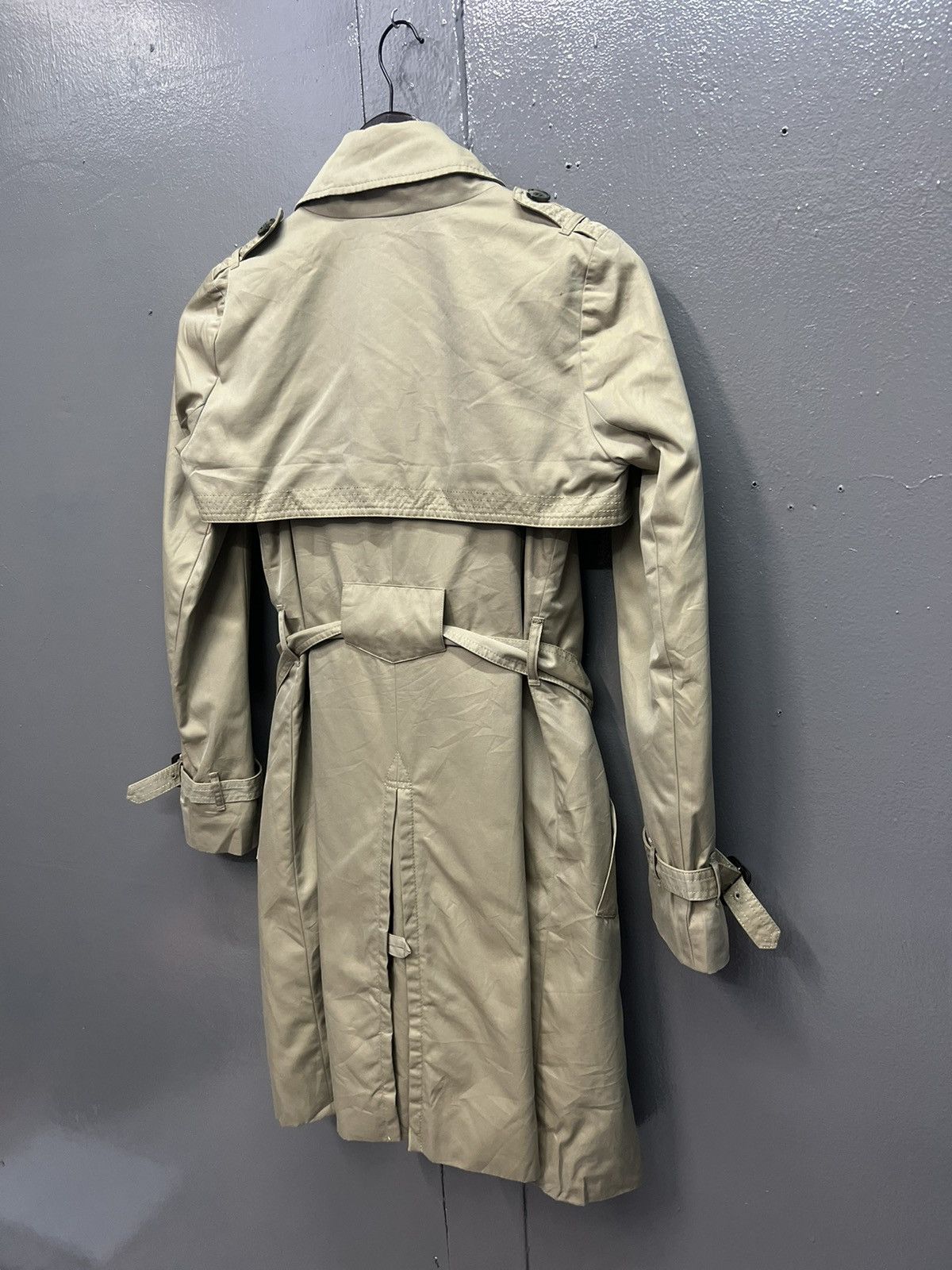 Aquascutum ARCHIVE AQUASCUTUM TRENCH COAT DOUBLE BREAST Size XS / US 0-2 / IT 36-38 - 11 Thumbnail