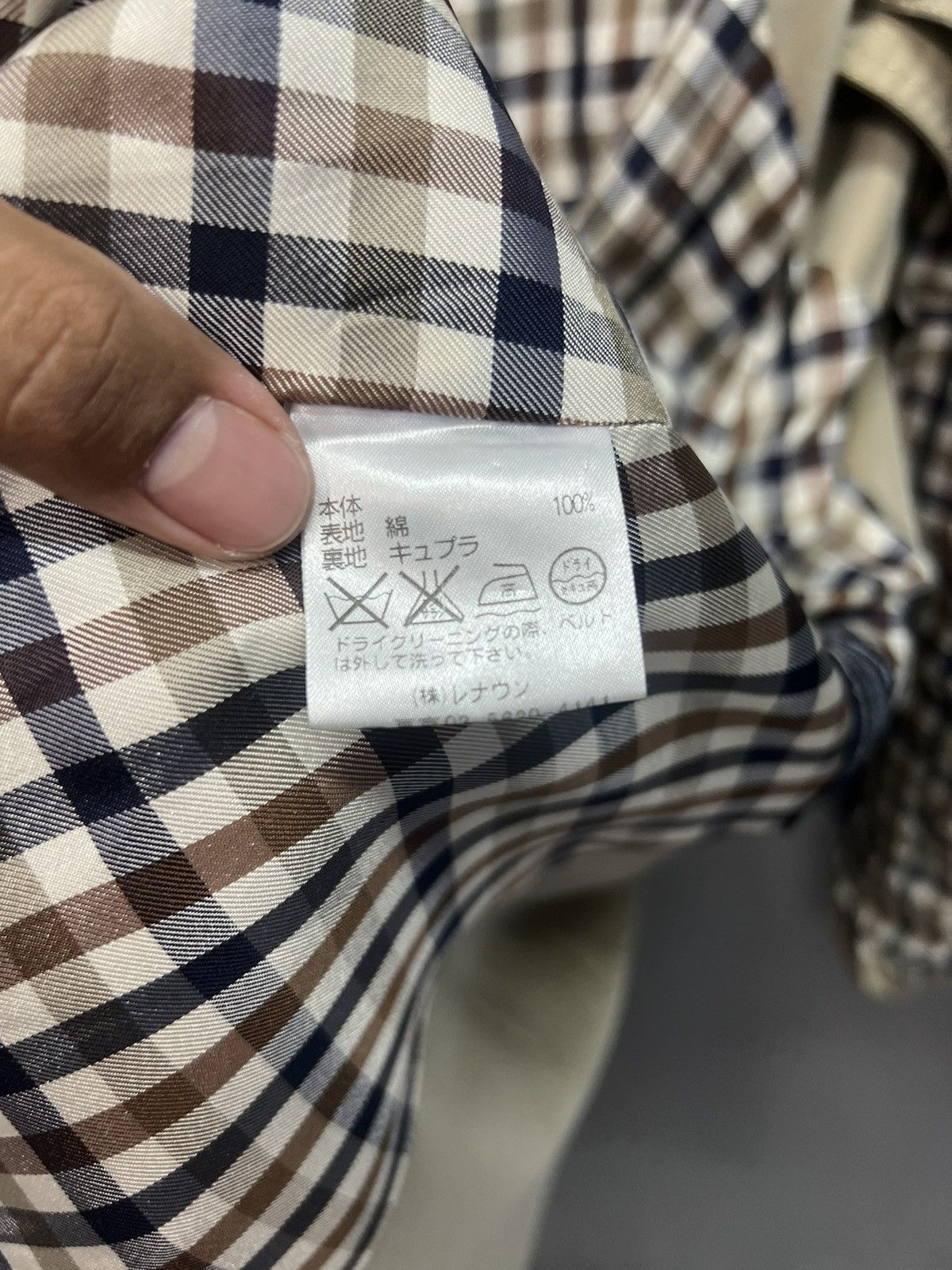 Aquascutum ARCHIVE AQUASCUTUM TRENCH COAT DOUBLE BREAST Size XS / US 0-2 / IT 36-38 - 20 Thumbnail