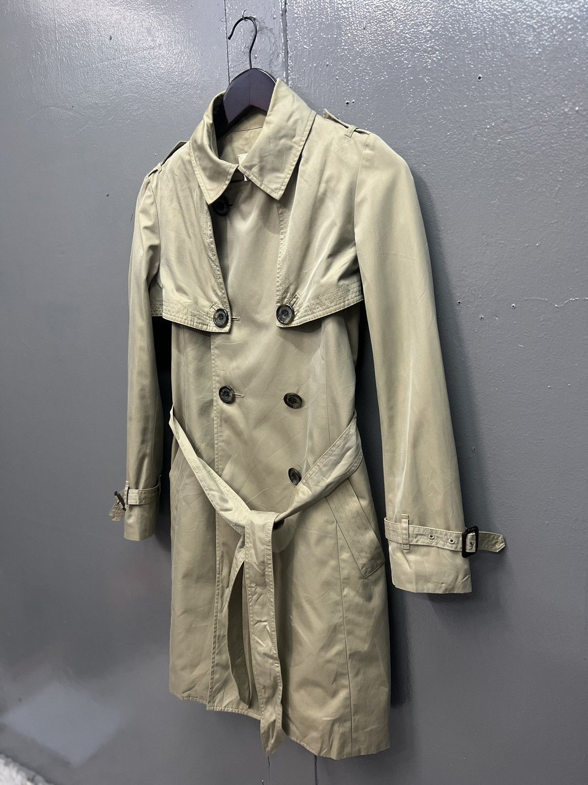 Aquascutum ARCHIVE AQUASCUTUM TRENCH COAT DOUBLE BREAST Size XS / US 0-2 / IT 36-38 - 3 Thumbnail