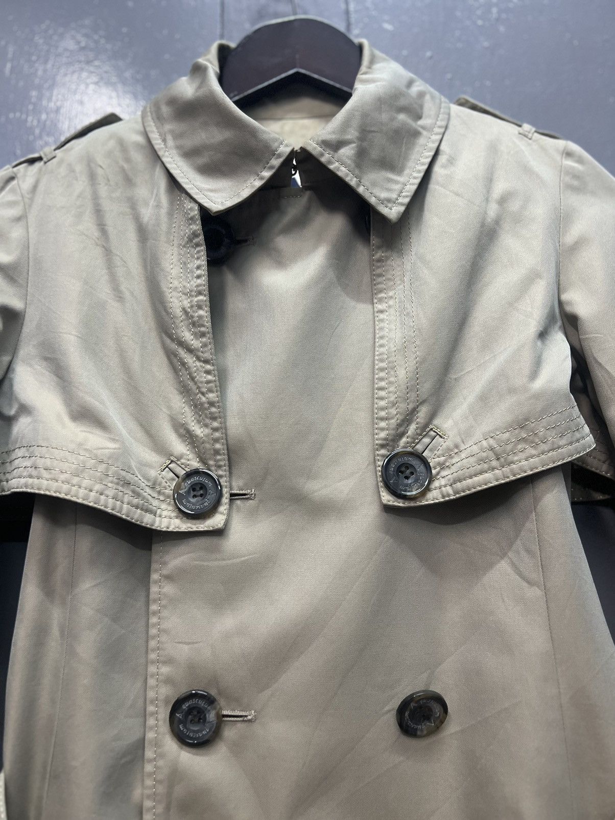 Aquascutum ARCHIVE AQUASCUTUM TRENCH COAT DOUBLE BREAST Size XS / US 0-2 / IT 36-38 - 8 Thumbnail