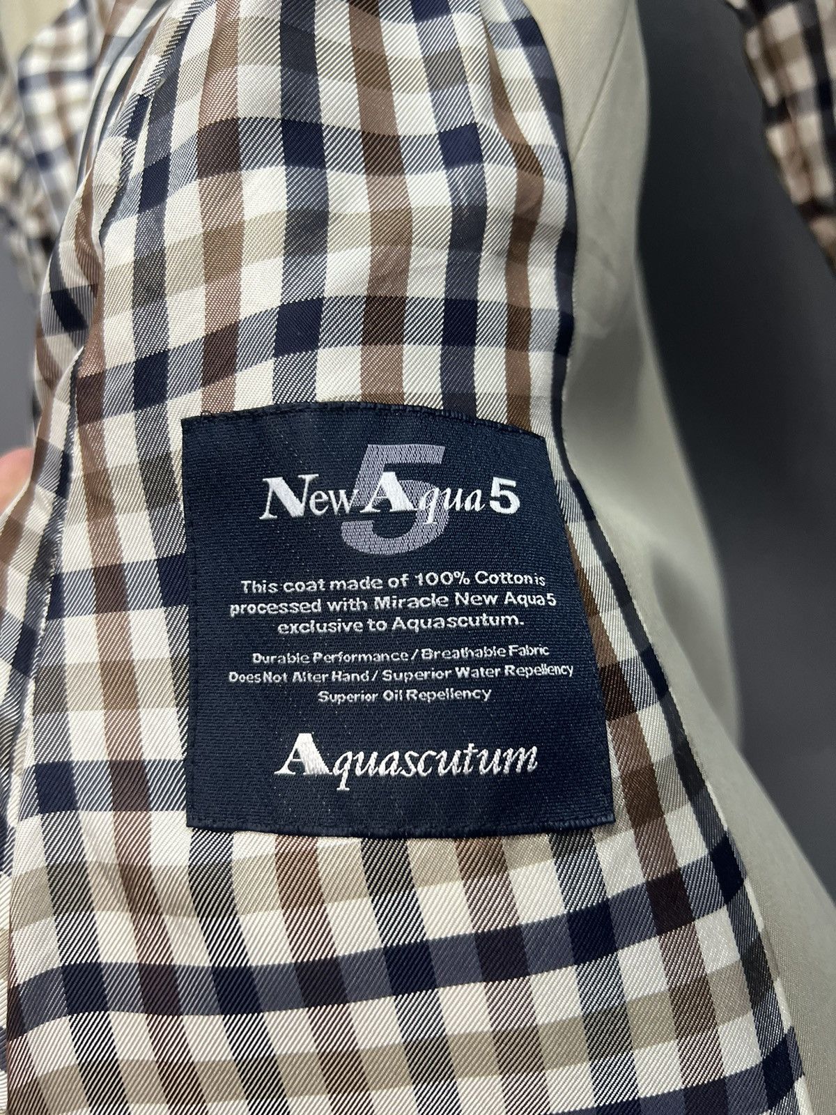 Aquascutum ARCHIVE AQUASCUTUM TRENCH COAT DOUBLE BREAST Size XS / US 0-2 / IT 36-38 - 18 Thumbnail