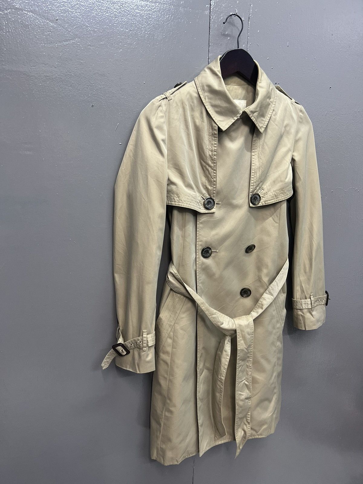 Aquascutum ARCHIVE AQUASCUTUM TRENCH COAT DOUBLE BREAST Size XS / US 0-2 / IT 36-38 - 2 Thumbnail
