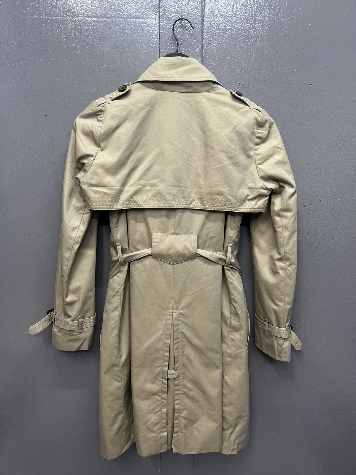 Aquascutum ARCHIVE AQUASCUTUM TRENCH COAT DOUBLE BREAST Size XS / US 0-2 / IT 36-38 - 9 Thumbnail