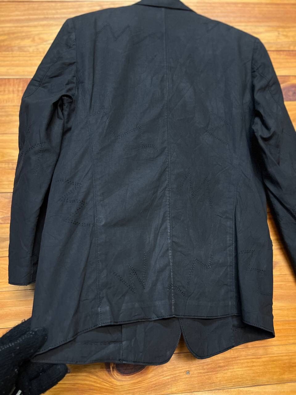 Issey Miyake VINTAGE ISSEY MIYAKE SASHIKO STICH BLAZERS Size 44S - 9 Thumbnail