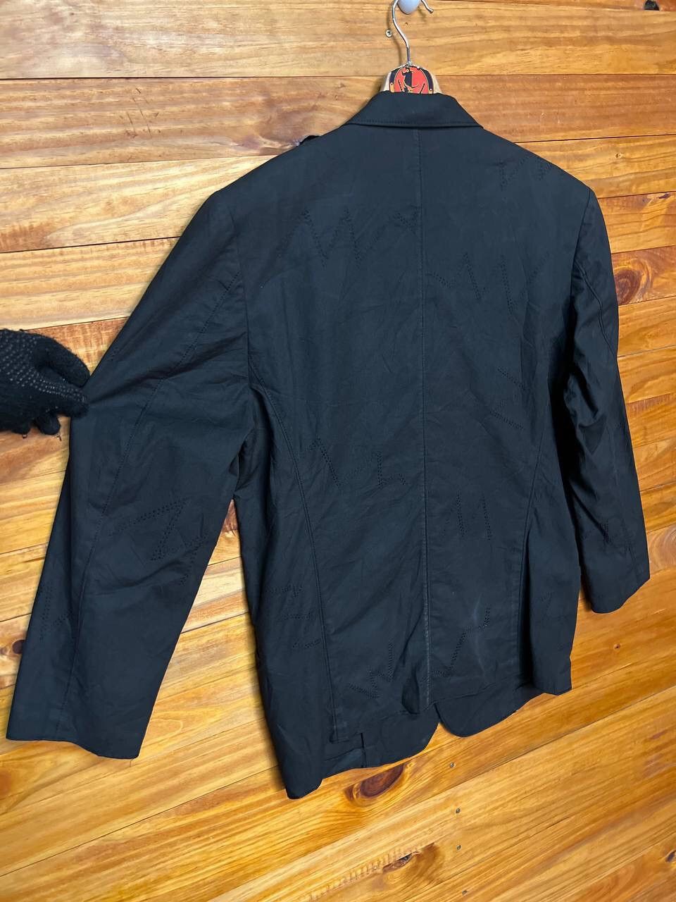 Issey Miyake VINTAGE ISSEY MIYAKE SASHIKO STICH BLAZERS Size 44S - 8 Thumbnail
