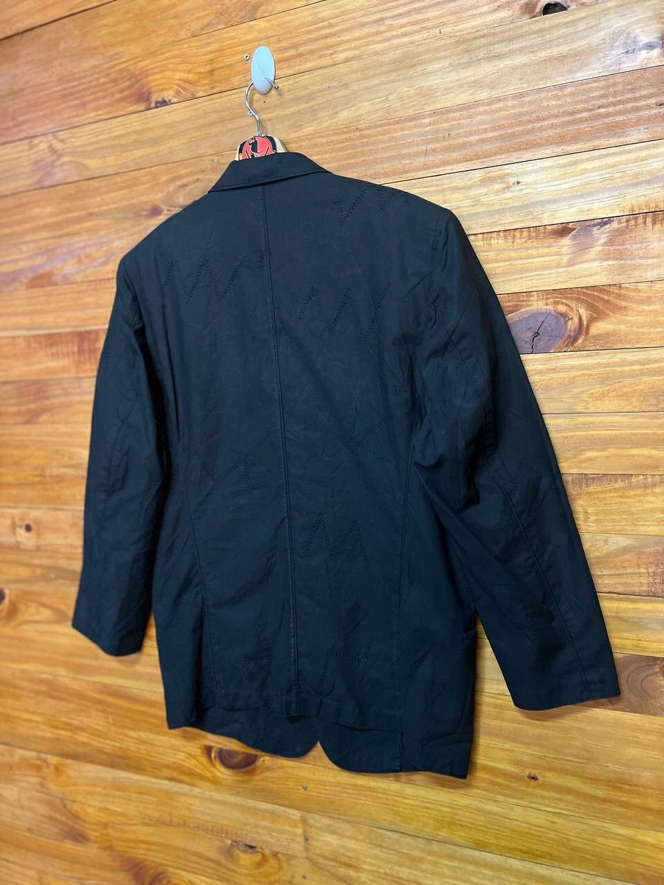 Issey Miyake VINTAGE ISSEY MIYAKE SASHIKO STICH BLAZERS Size 44S - 7 Thumbnail