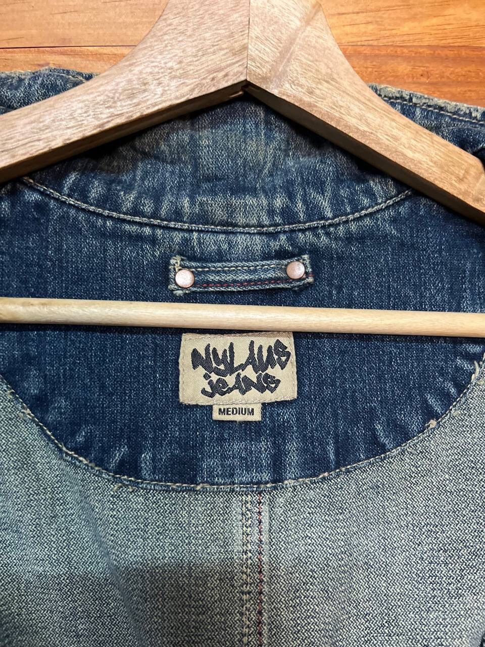 Other NYLAUS JEANS DENIM JACKET Size US M / EU 48-50 / 2 - 11 Thumbnail