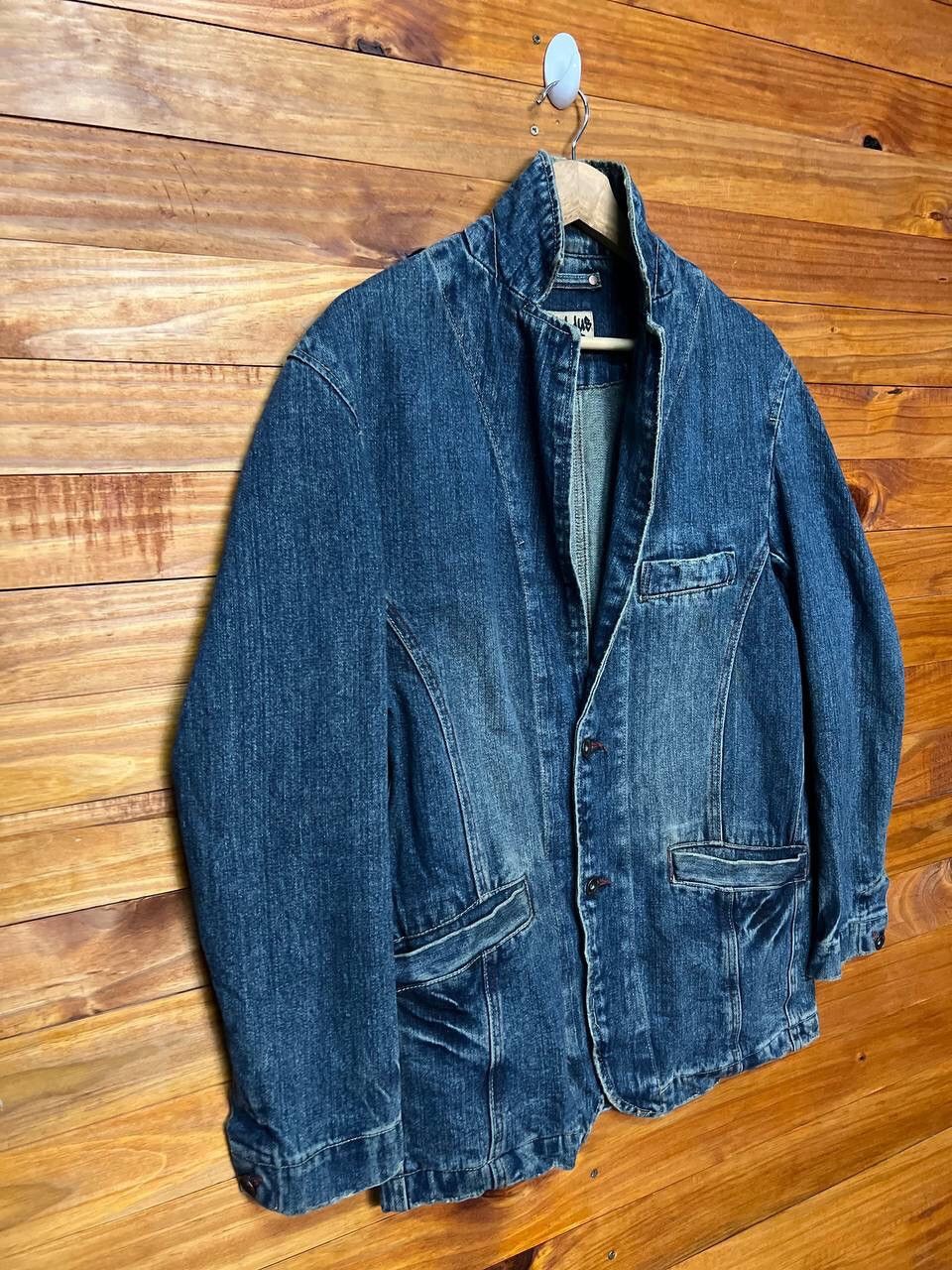 Other NYLAUS JEANS DENIM JACKET Size US M / EU 48-50 / 2 - 2 Thumbnail