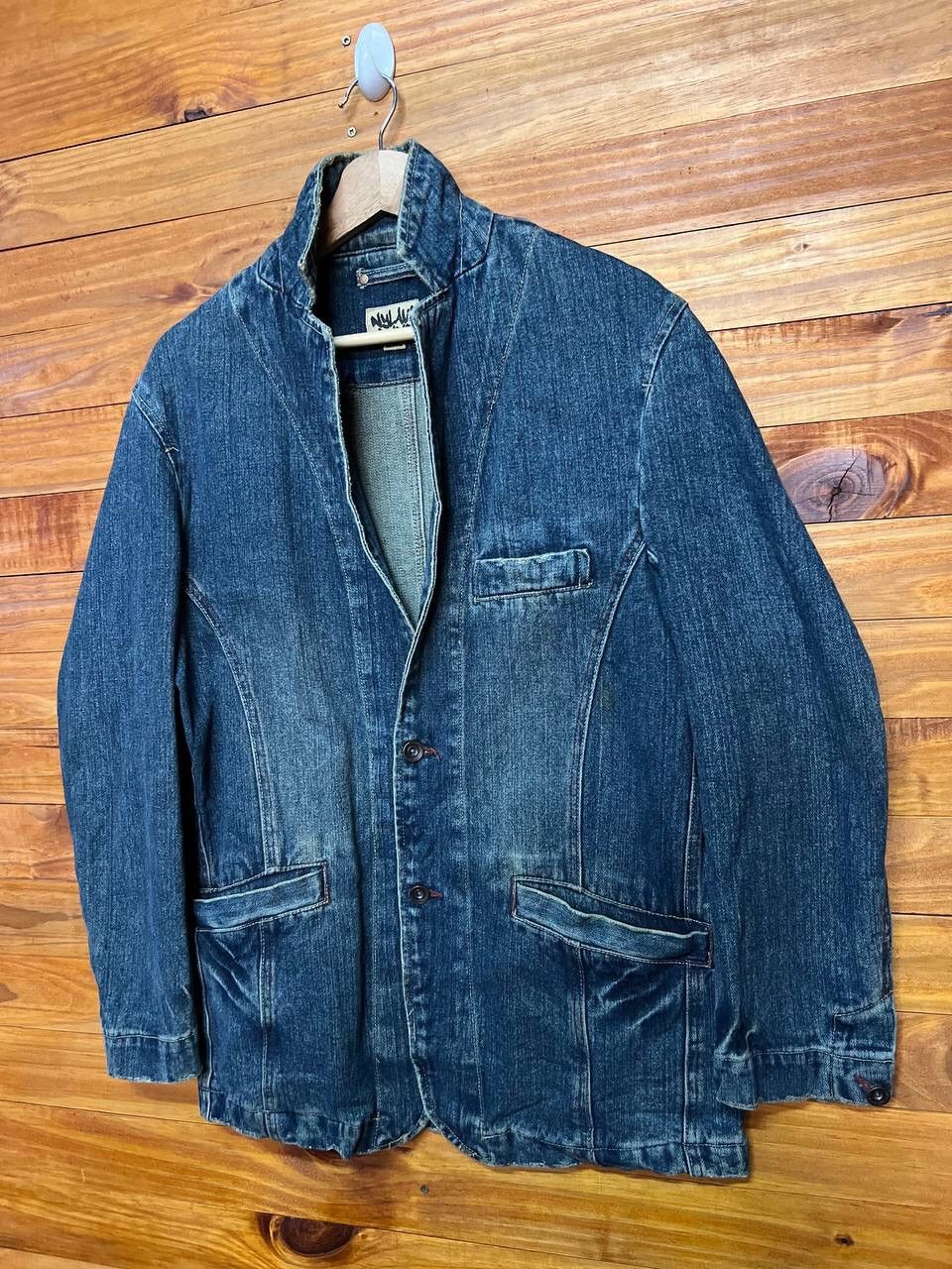 Other NYLAUS JEANS DENIM JACKET Size US M / EU 48-50 / 2 - 3 Thumbnail