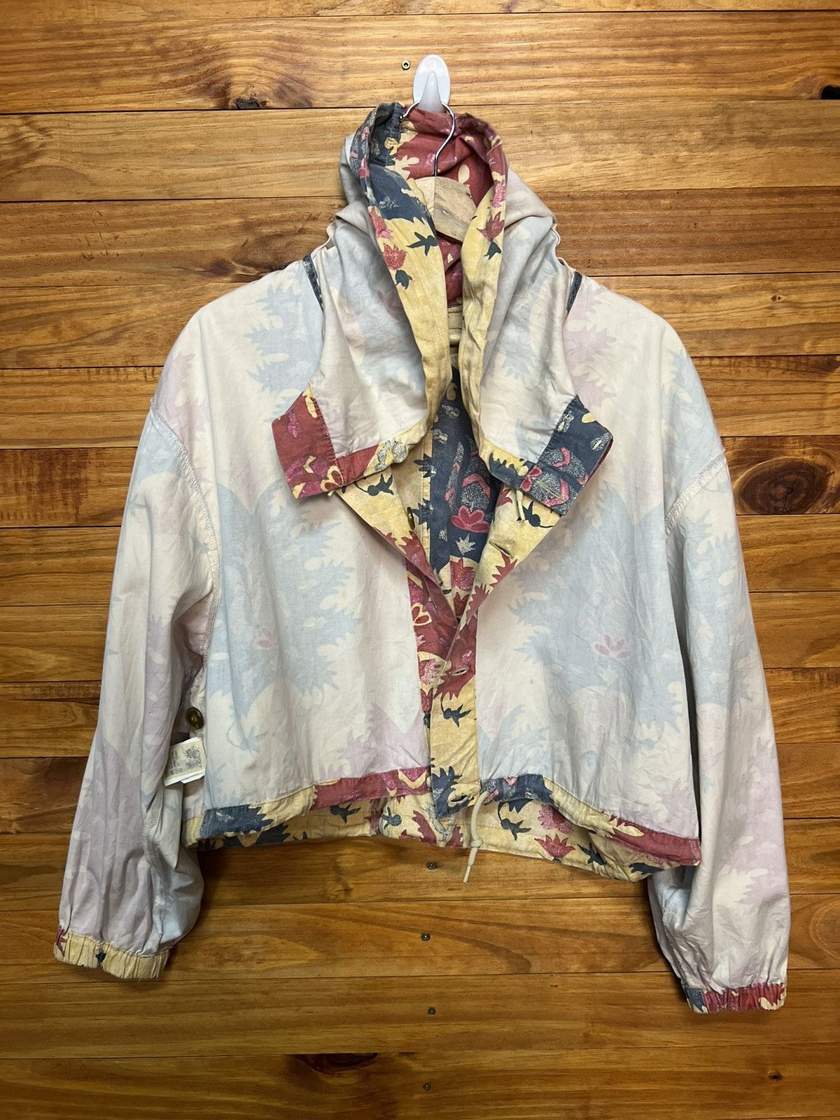 Giorgio Armani ARCHIVE🔥GIORGIO ARMANI JEANS CROP TOP HOODIE Size S / US 4 / IT 40 - 19 Thumbnail