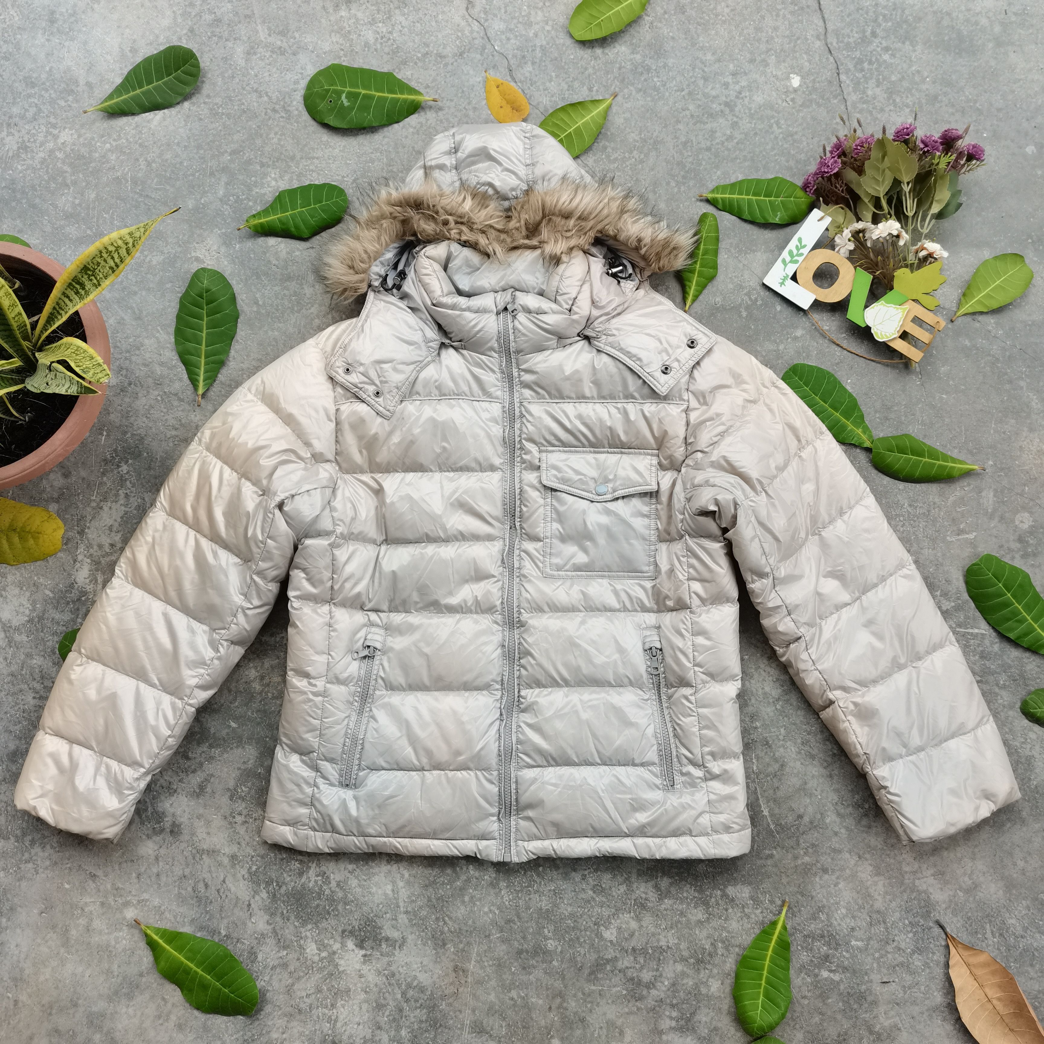 Uniqlo Archive🔥 UNIQLO Puffer Jacket With Hoodie Size US L / EU 52-54 / 3 - 1 Thumbnail