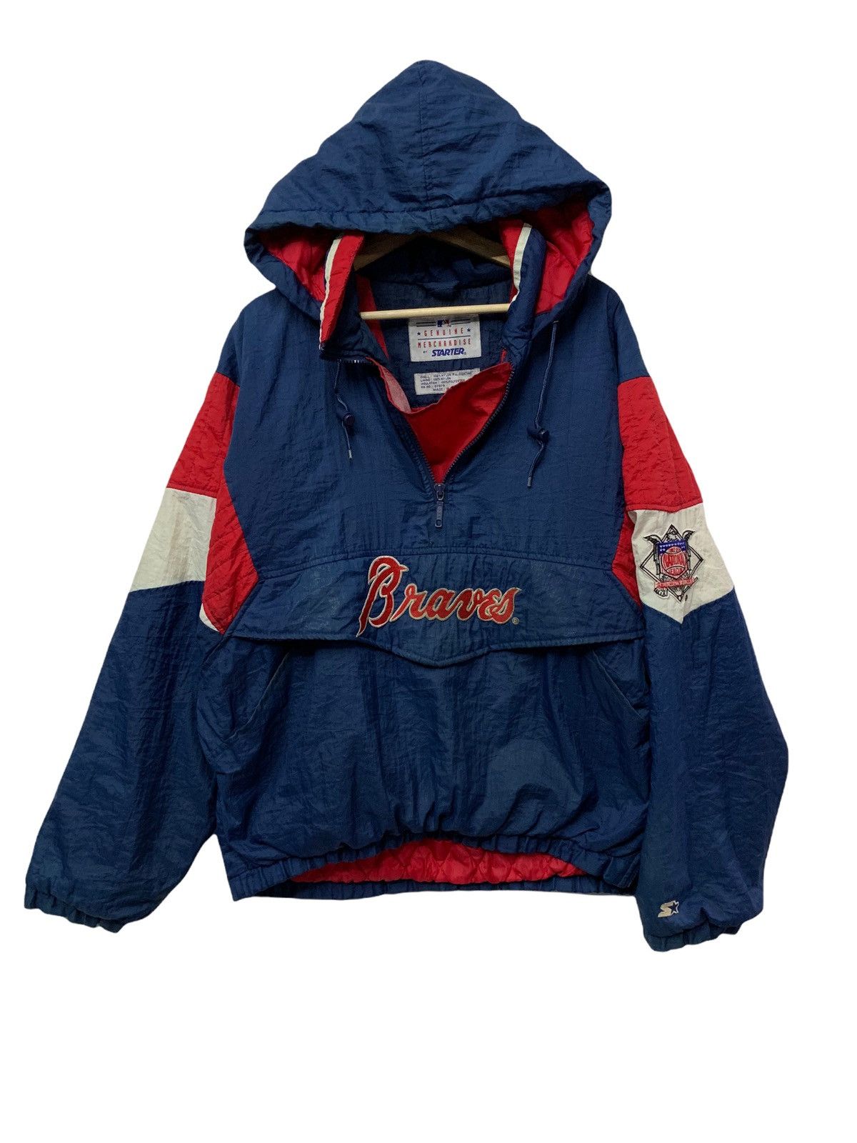 MLB × Starter 🔥 VTG STARTER BRAVERS MLB JACKETS Size US M / EU 48-50 / 2 - 1 Thumbnail