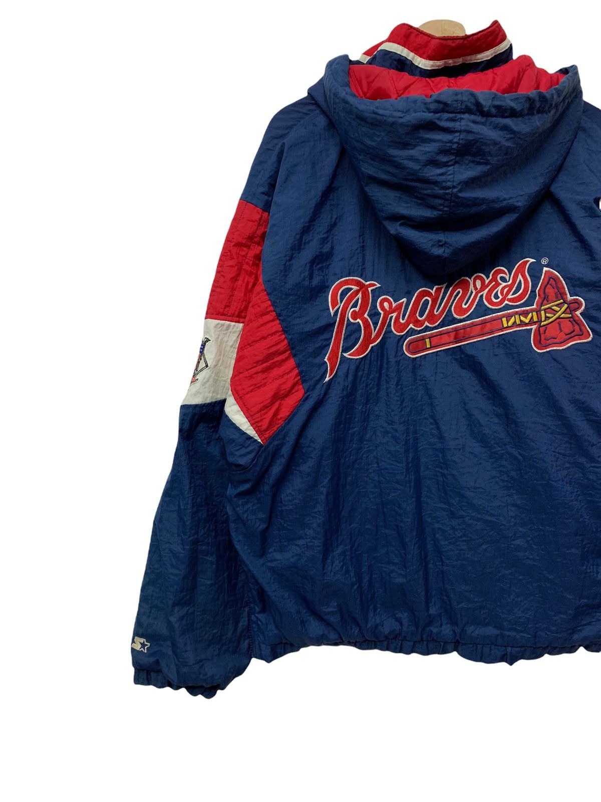 MLB × Starter 🔥 VTG STARTER BRAVERS MLB JACKETS Size US M / EU 48-50 / 2 - 5 Thumbnail